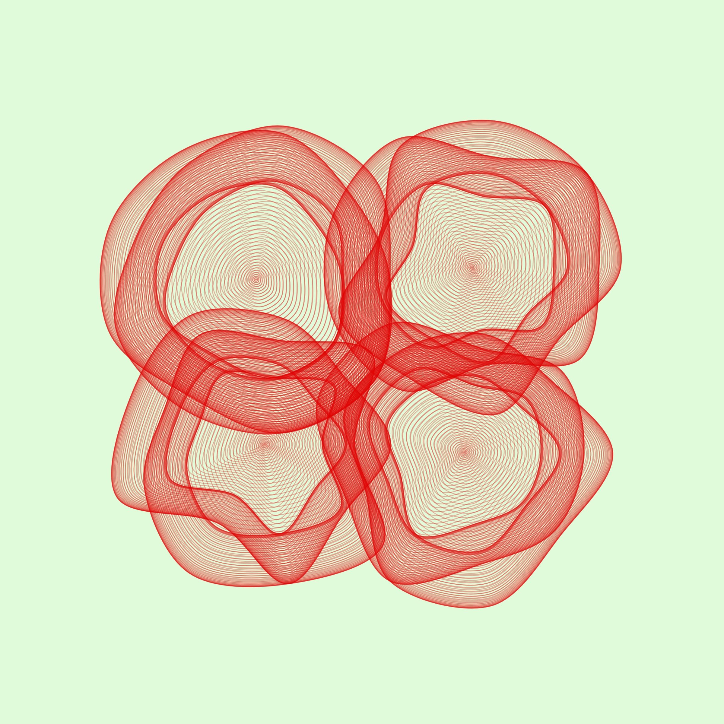 Art Blocks - Art Blocks v2 - Flowers #1138 - NFT # 116001138