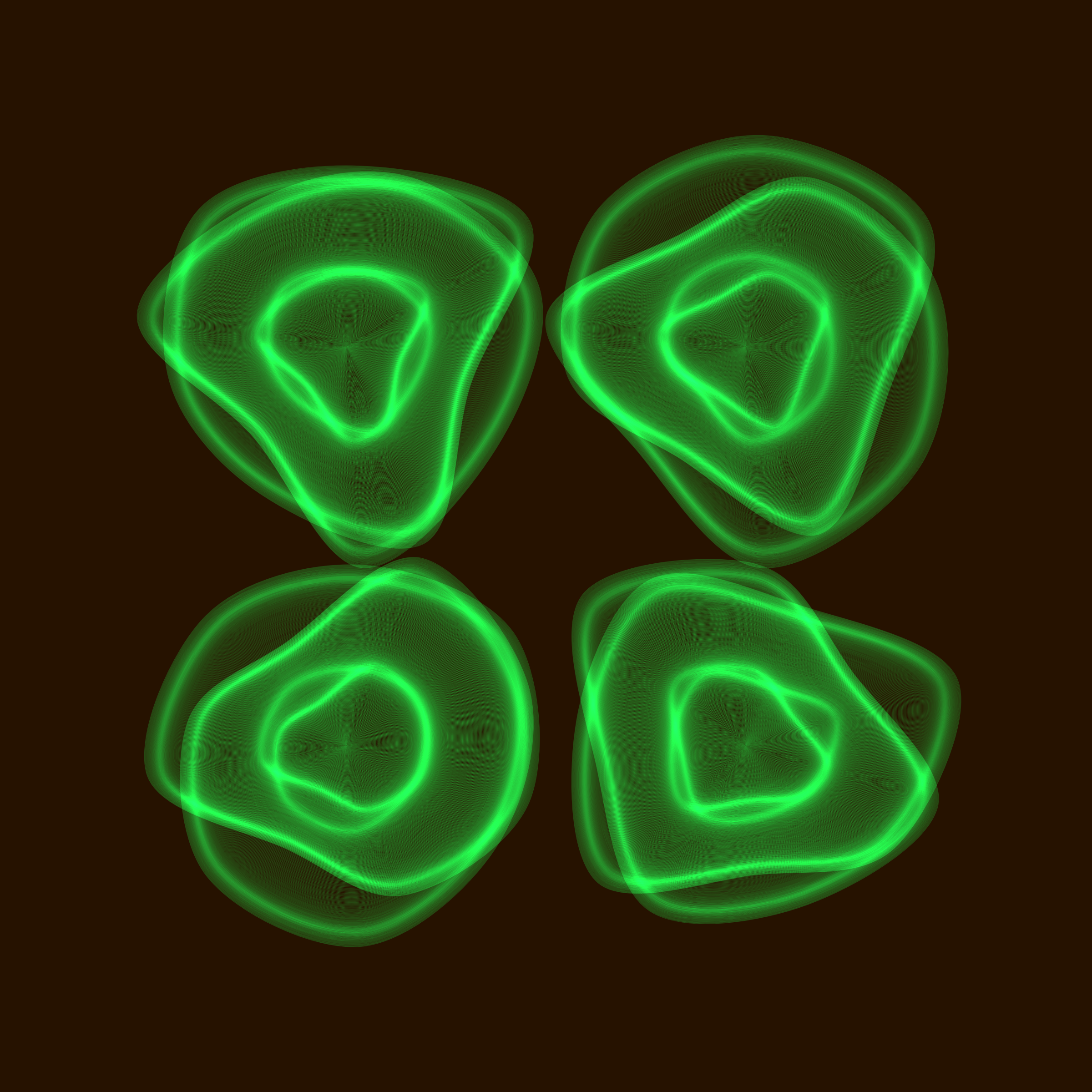 Art Blocks - Art Blocks v2 - Flowers #1139 - NFT # 116001139