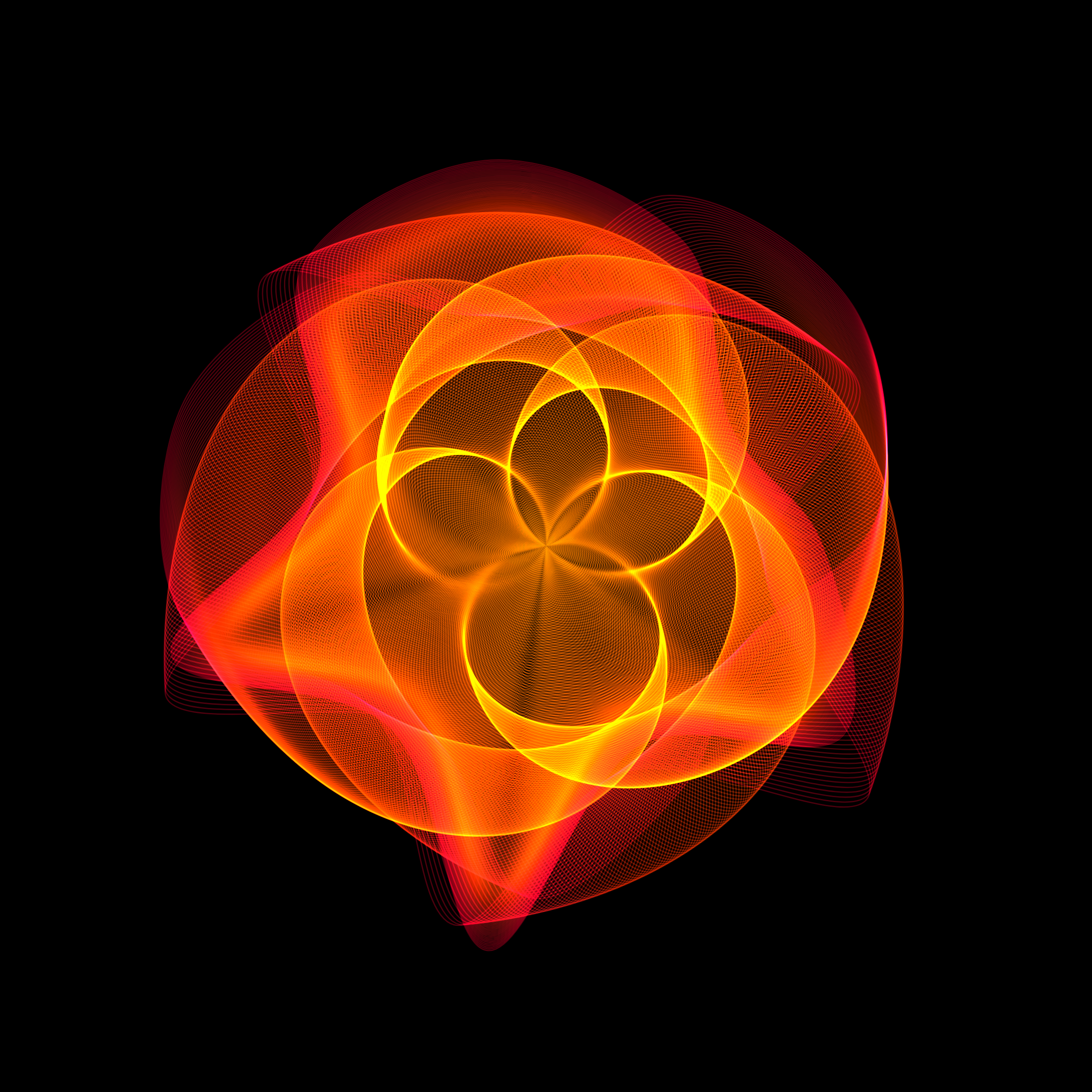 Art Blocks - Art Blocks v2 - Flowers #1141 - NFT # 116001141