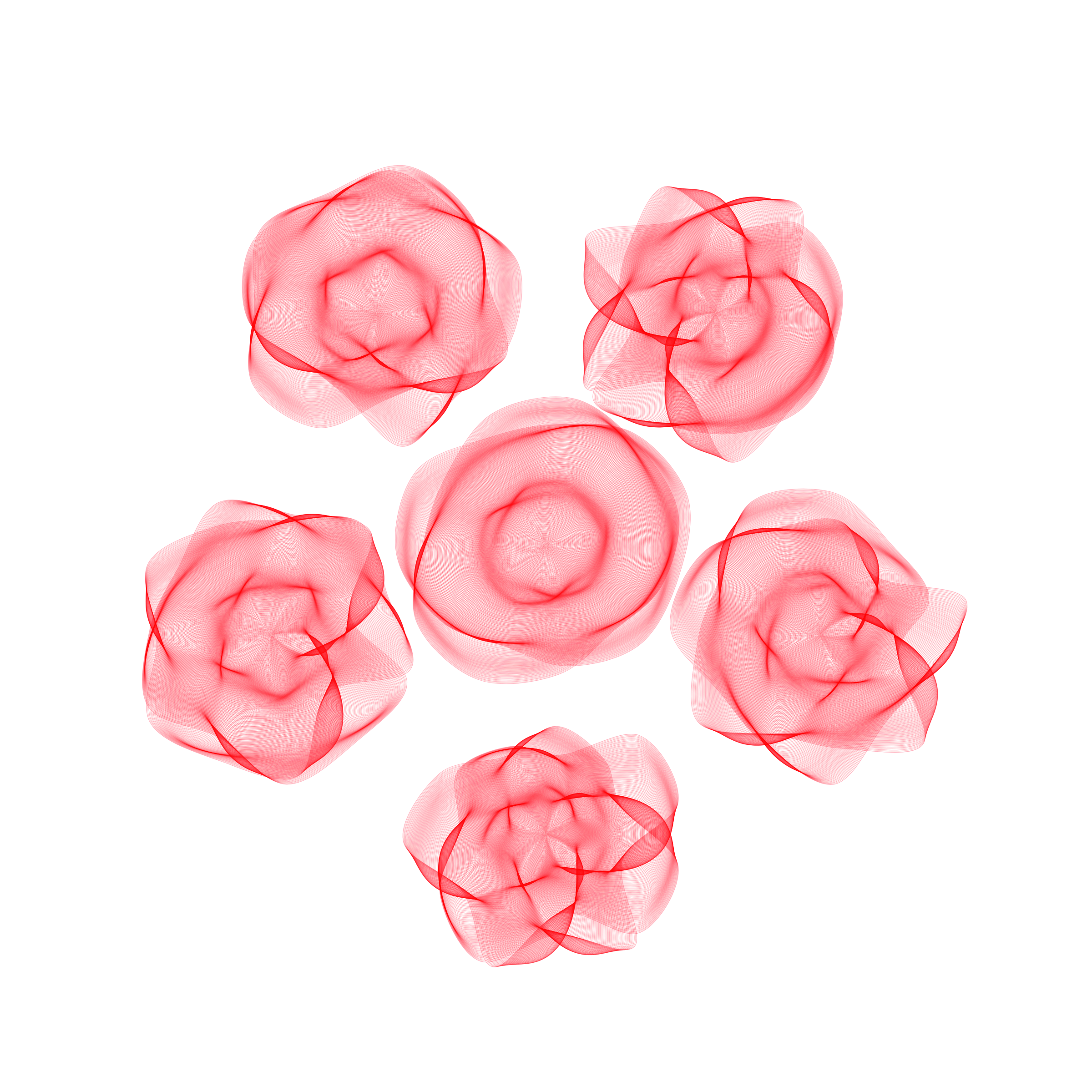 Art Blocks - Art Blocks v2 - Flowers #1142 - NFT # 116001142