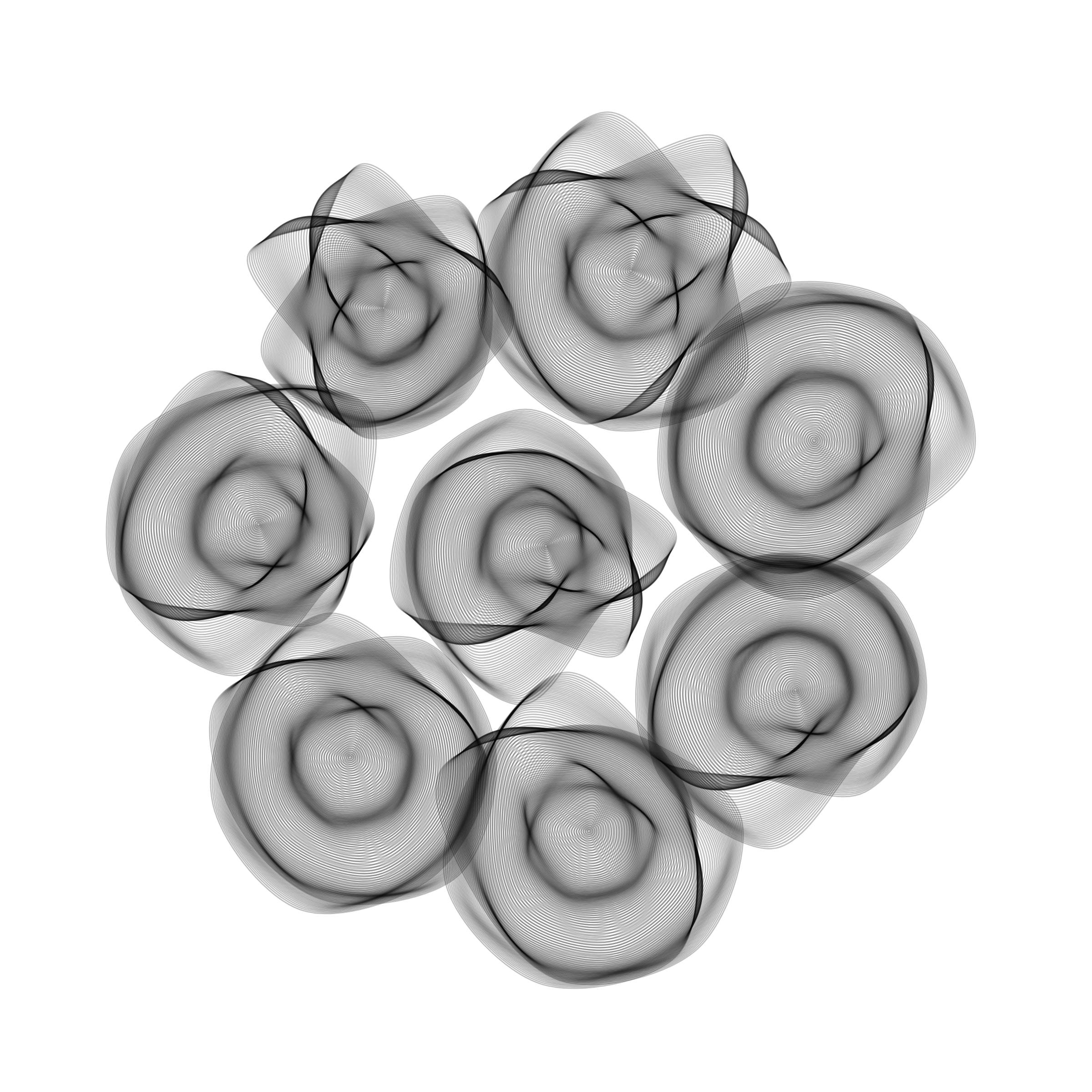 Art Blocks - Art Blocks v2 - Flowers #1143 - NFT # 116001143