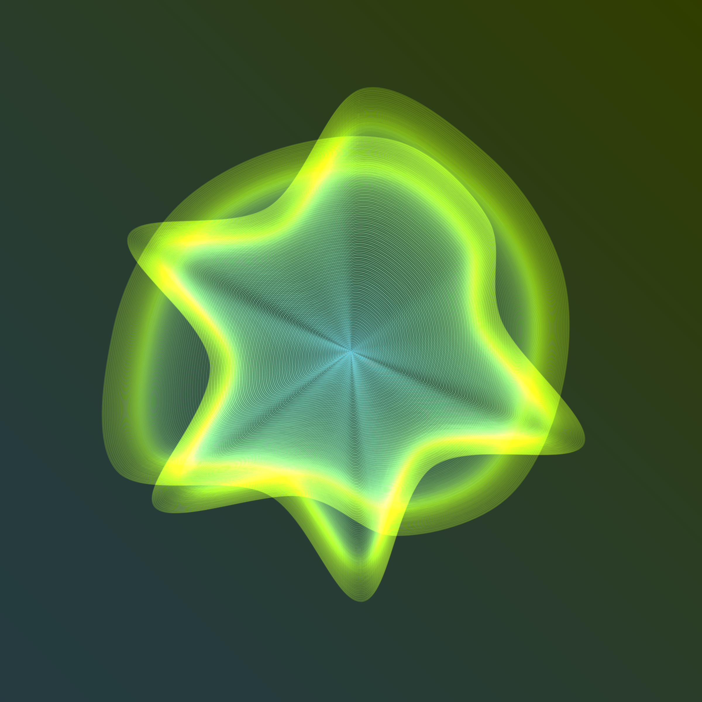 Art Blocks - Art Blocks v2 - Flowers #1145 - NFT # 116001145