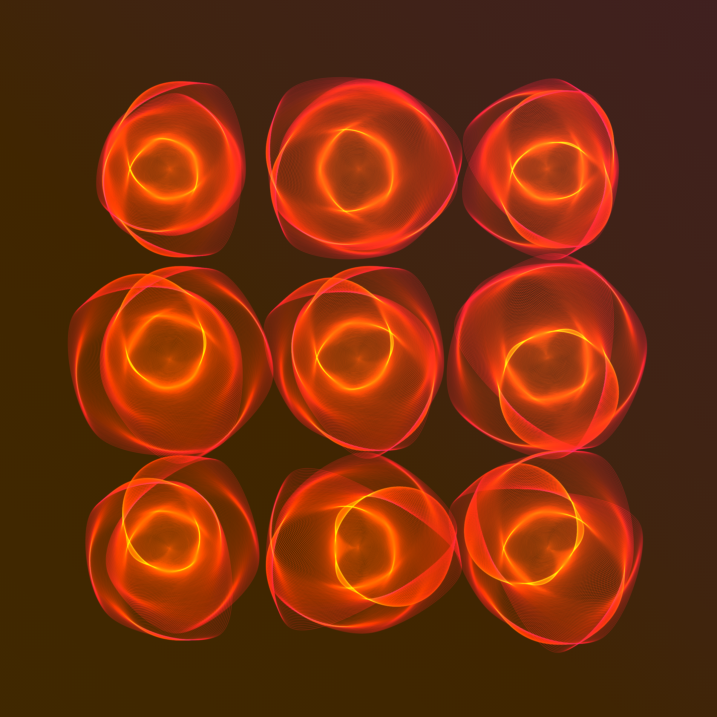 Art Blocks - Art Blocks v2 - Flowers #1147 - NFT # 116001147