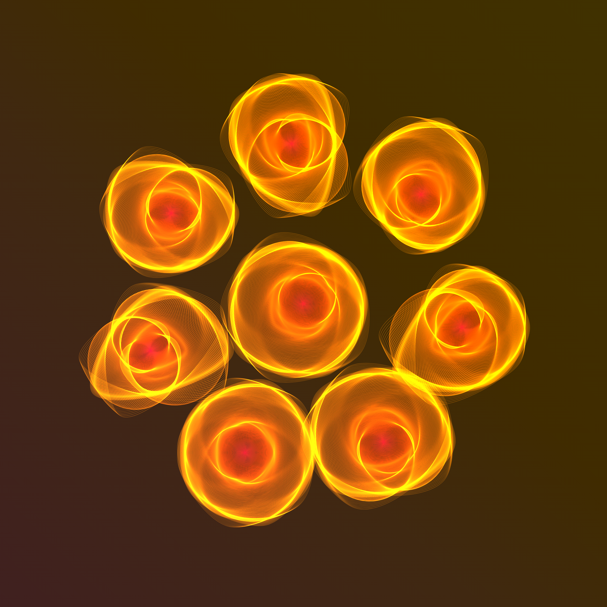 Art Blocks - Art Blocks v2 - Flowers #1149 - NFT # 116001149