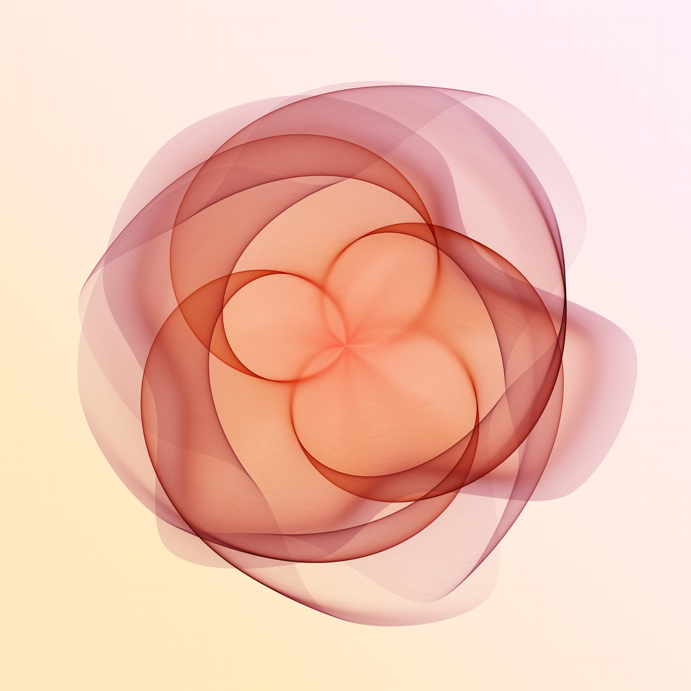 Art Blocks - Art Blocks v2 - Flowers #1151 - NFT # 116001151