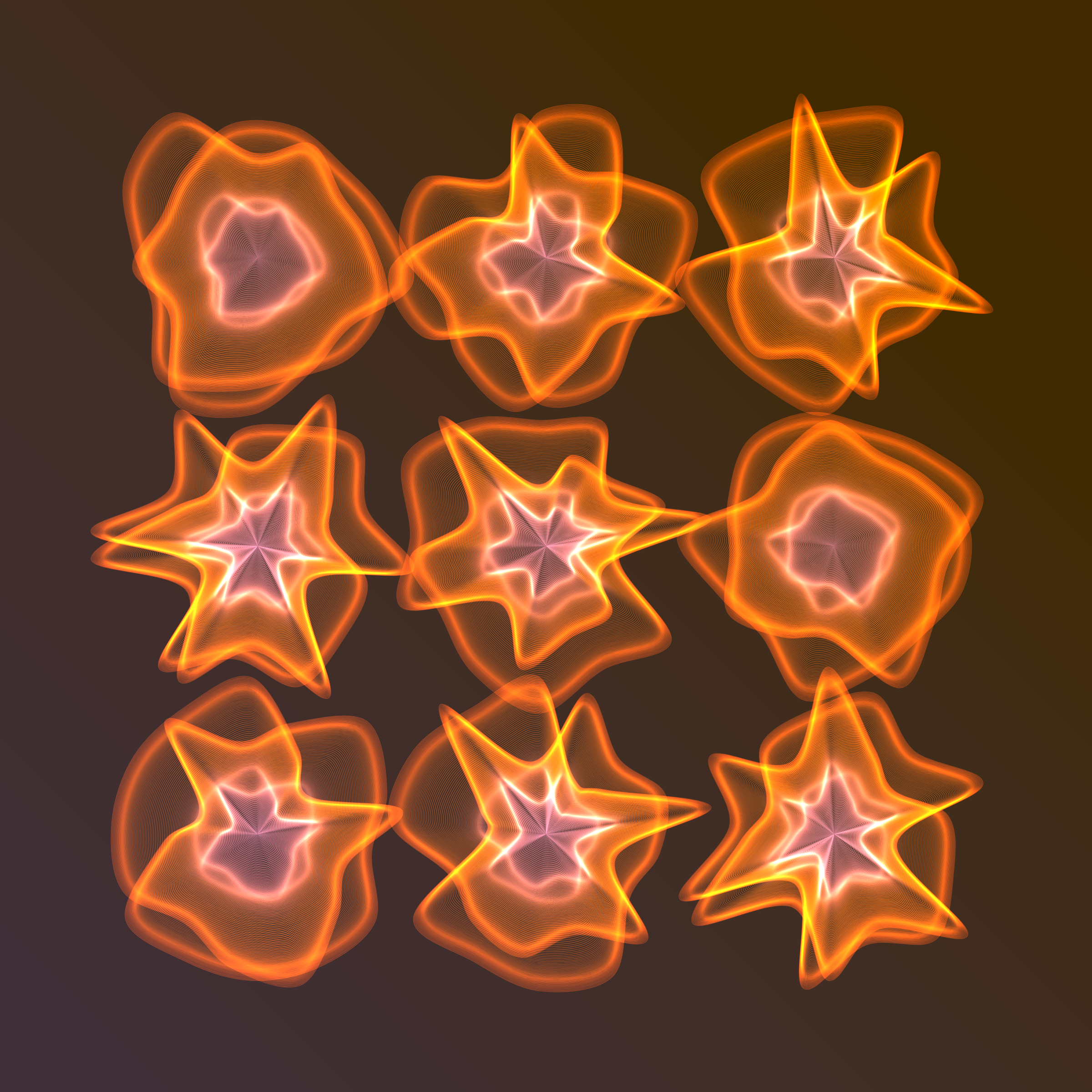 Art Blocks - Art Blocks v2 - Flowers #1154 - NFT # 116001154