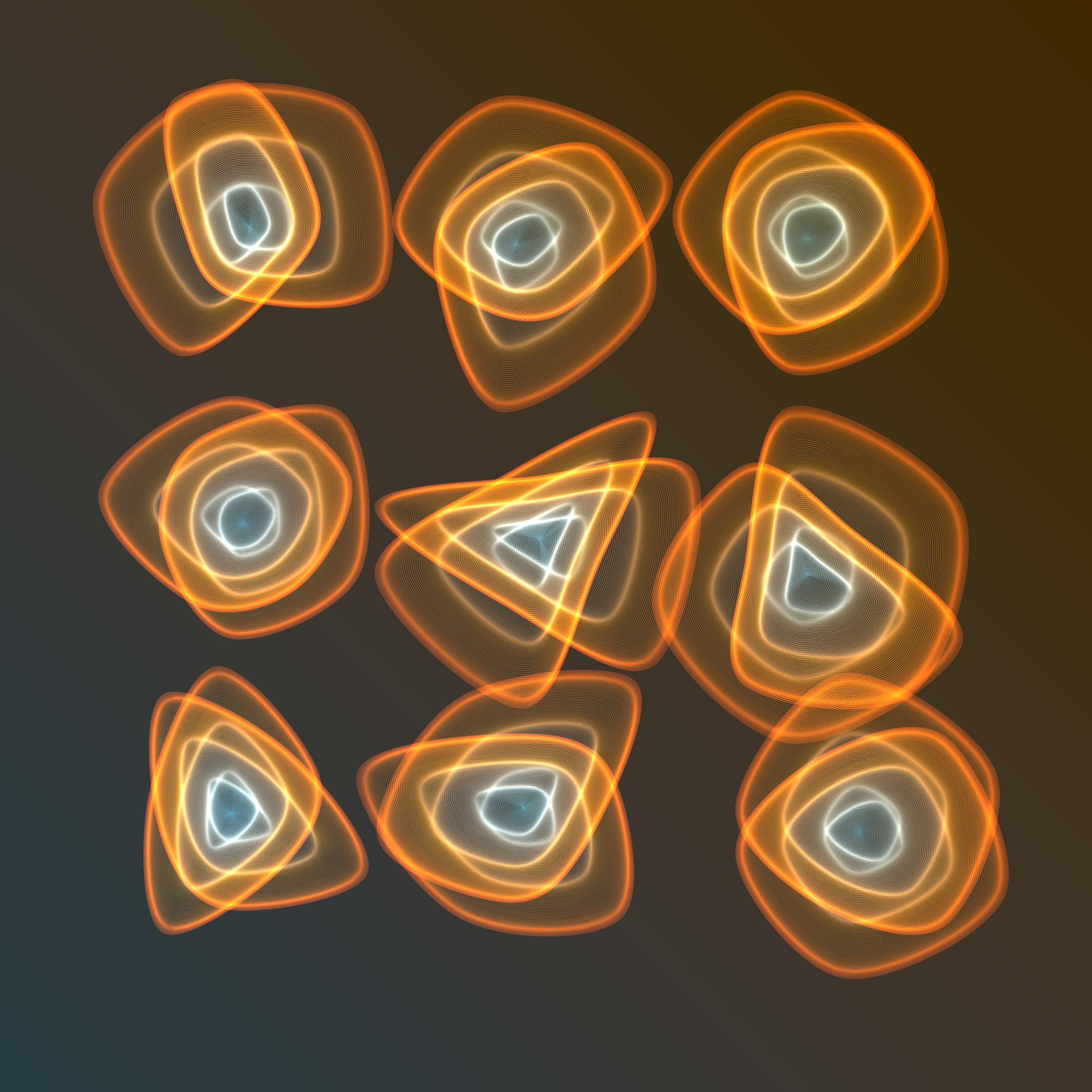 Art Blocks - Art Blocks v2 - Flowers #1155 - NFT # 116001155