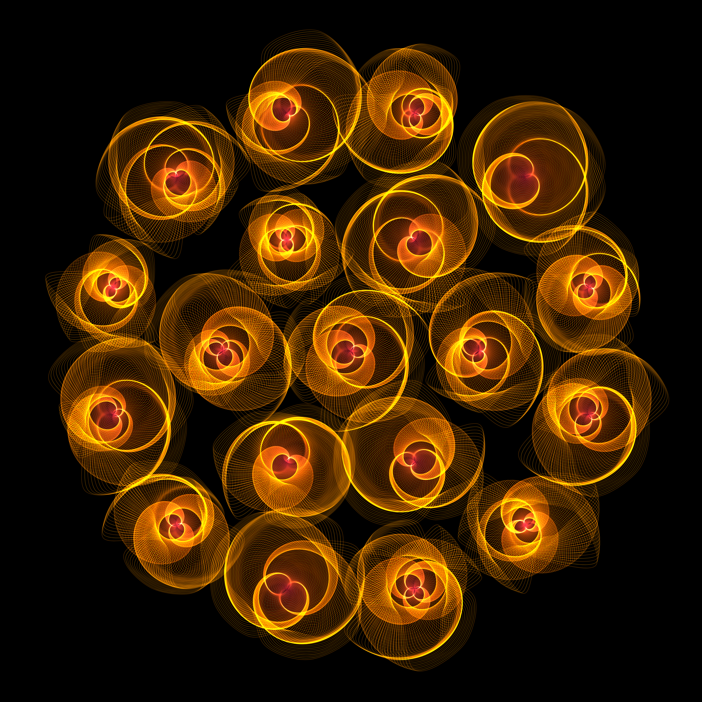 Art Blocks - Art Blocks v2 - Flowers #1160 - NFT # 116001160