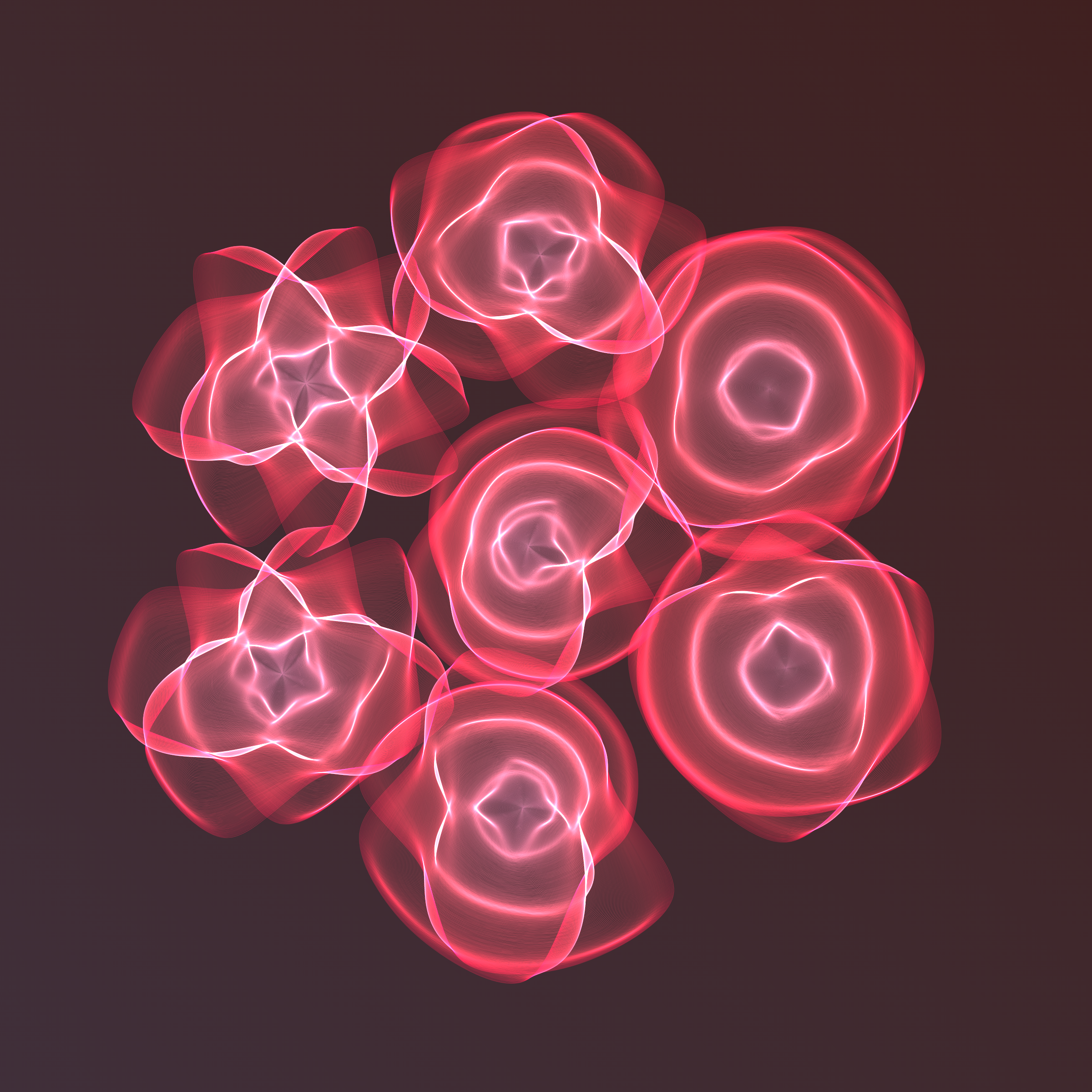 Art Blocks - Art Blocks v2 - Flowers #1162 - NFT # 116001162