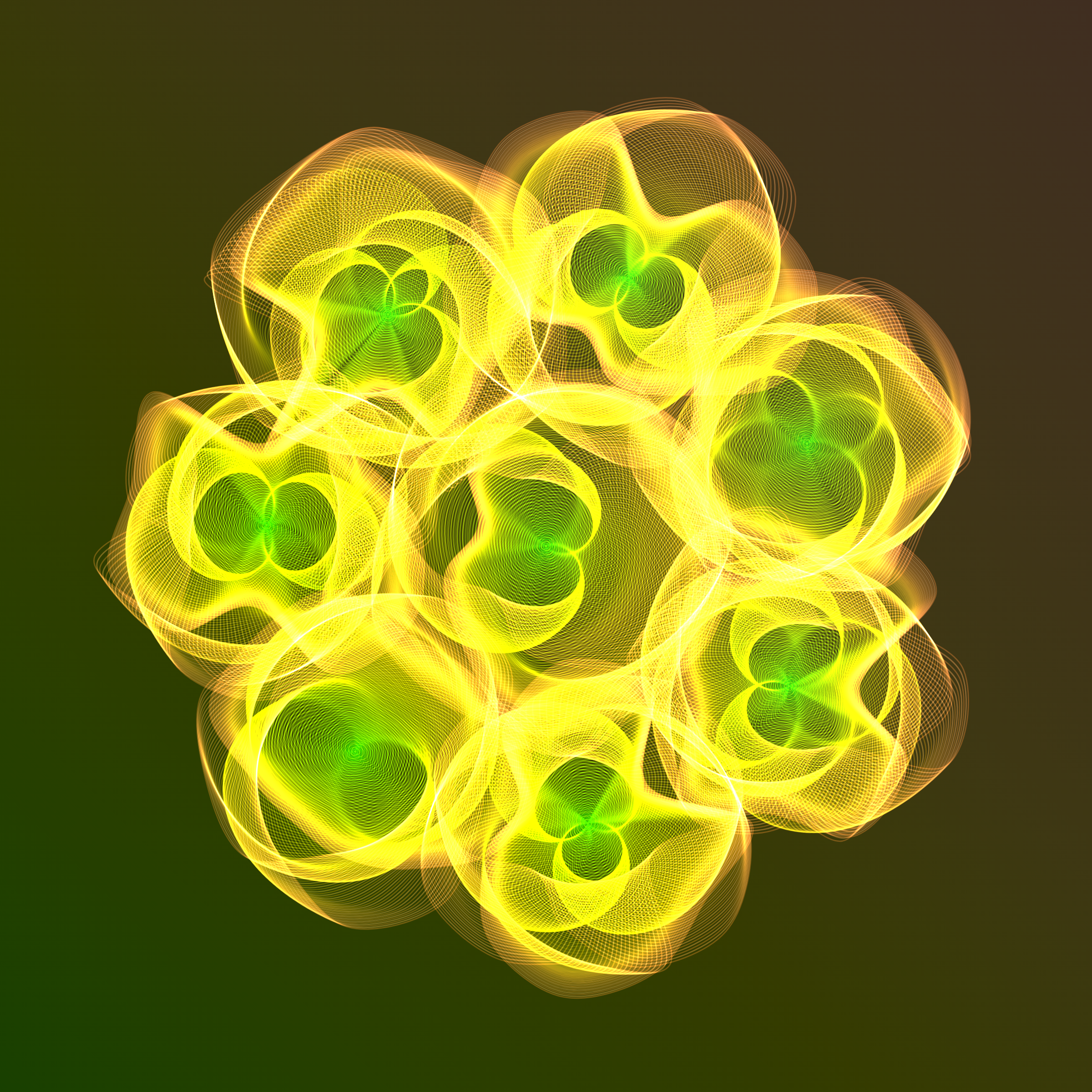 Art Blocks - Art Blocks v2 - Flowers #1172 - NFT # 116001172