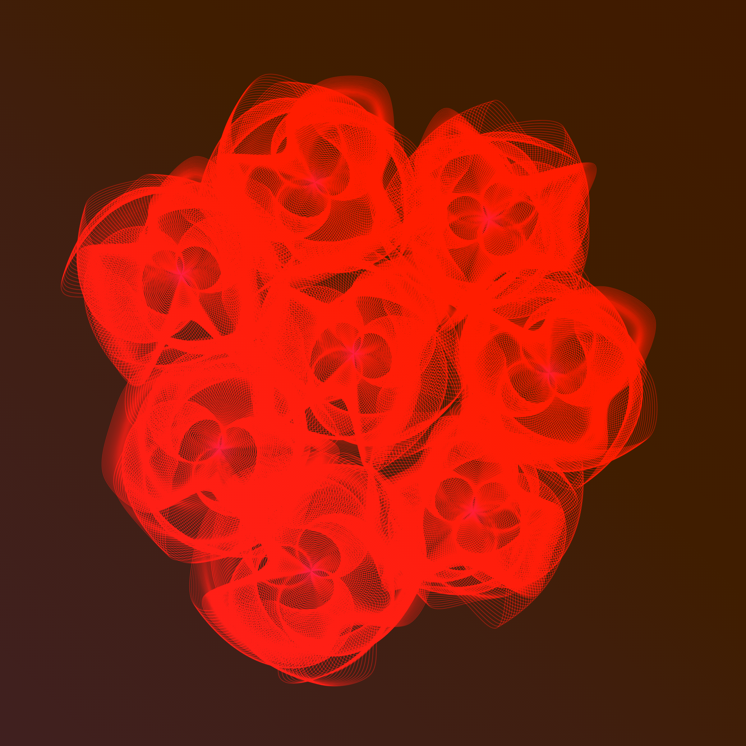 Art Blocks - Art Blocks v2 - Flowers #1184 - NFT # 116001184