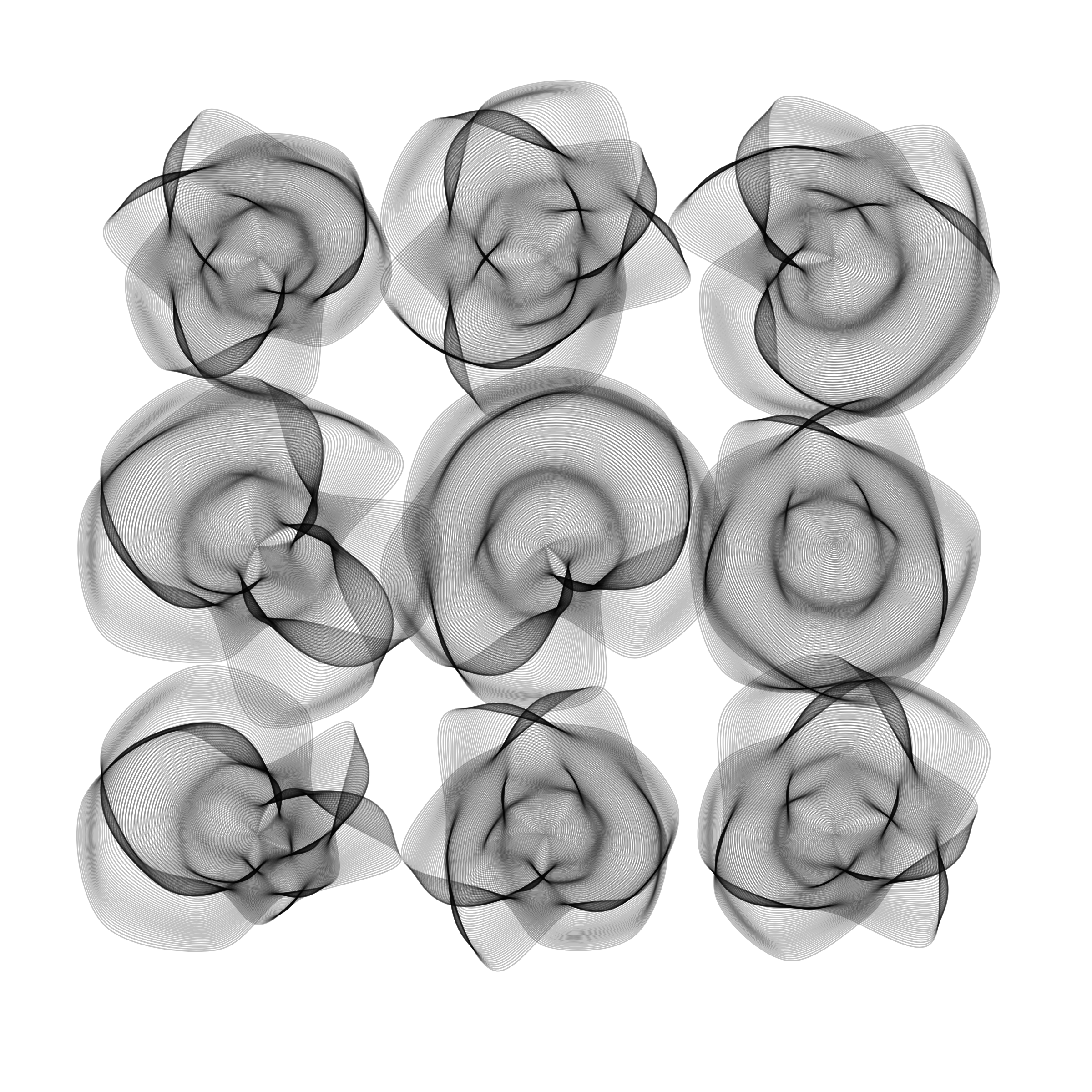 Art Blocks - Art Blocks v2 - Flowers #1185 - NFT # 116001185