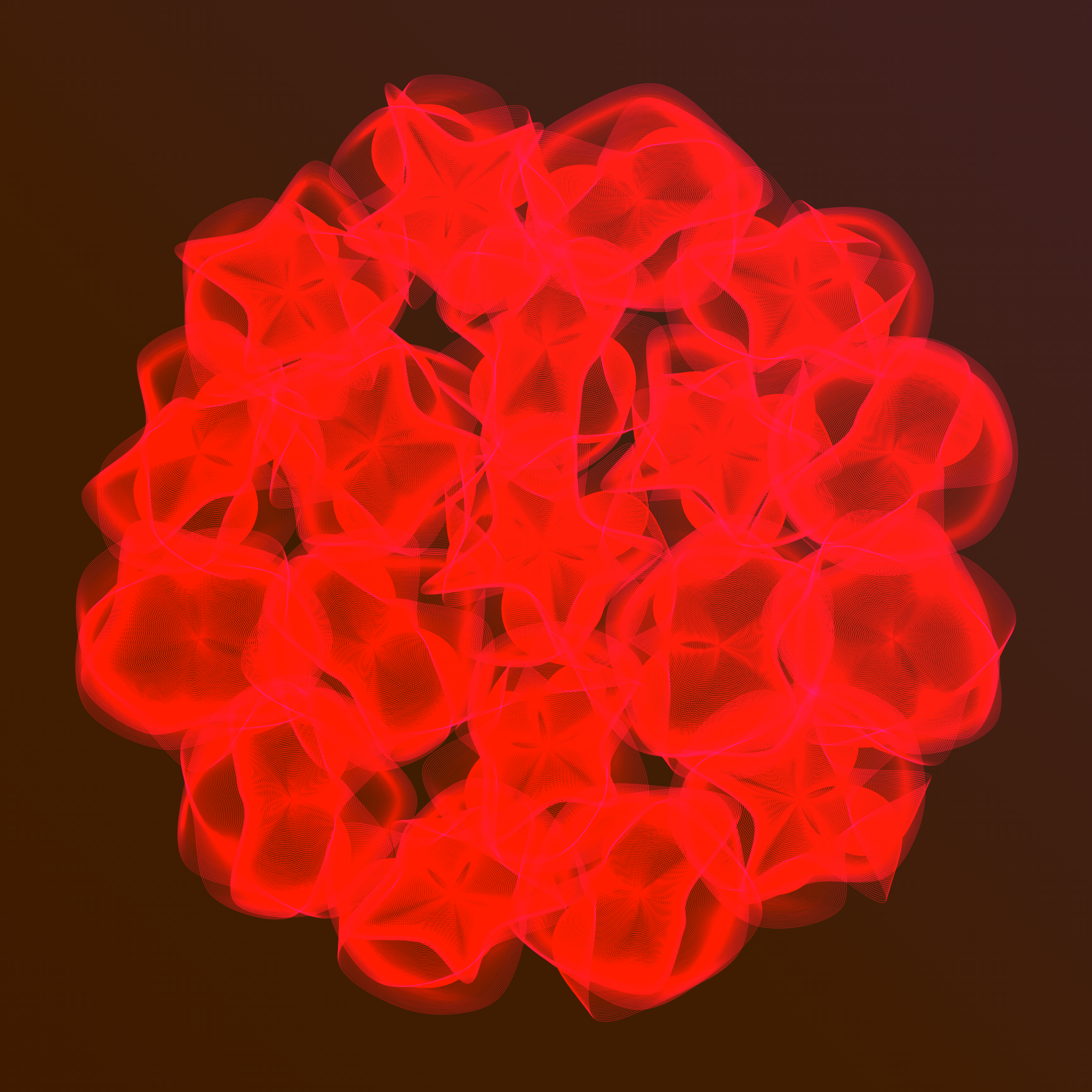 Art Blocks - Art Blocks v2 - Flowers #1190 - NFT # 116001190