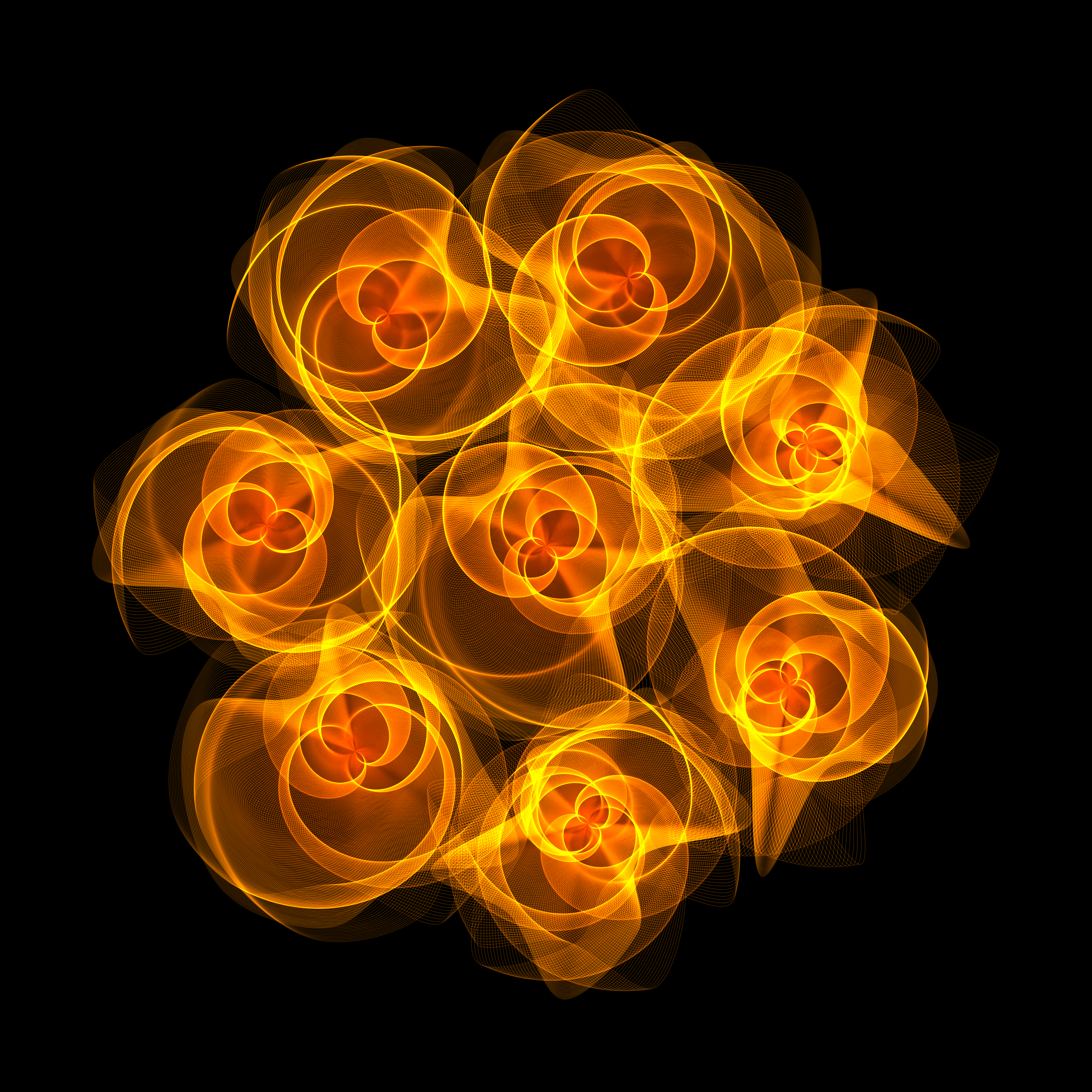 Art Blocks - Art Blocks v2 - Flowers #1200 - NFT # 116001200