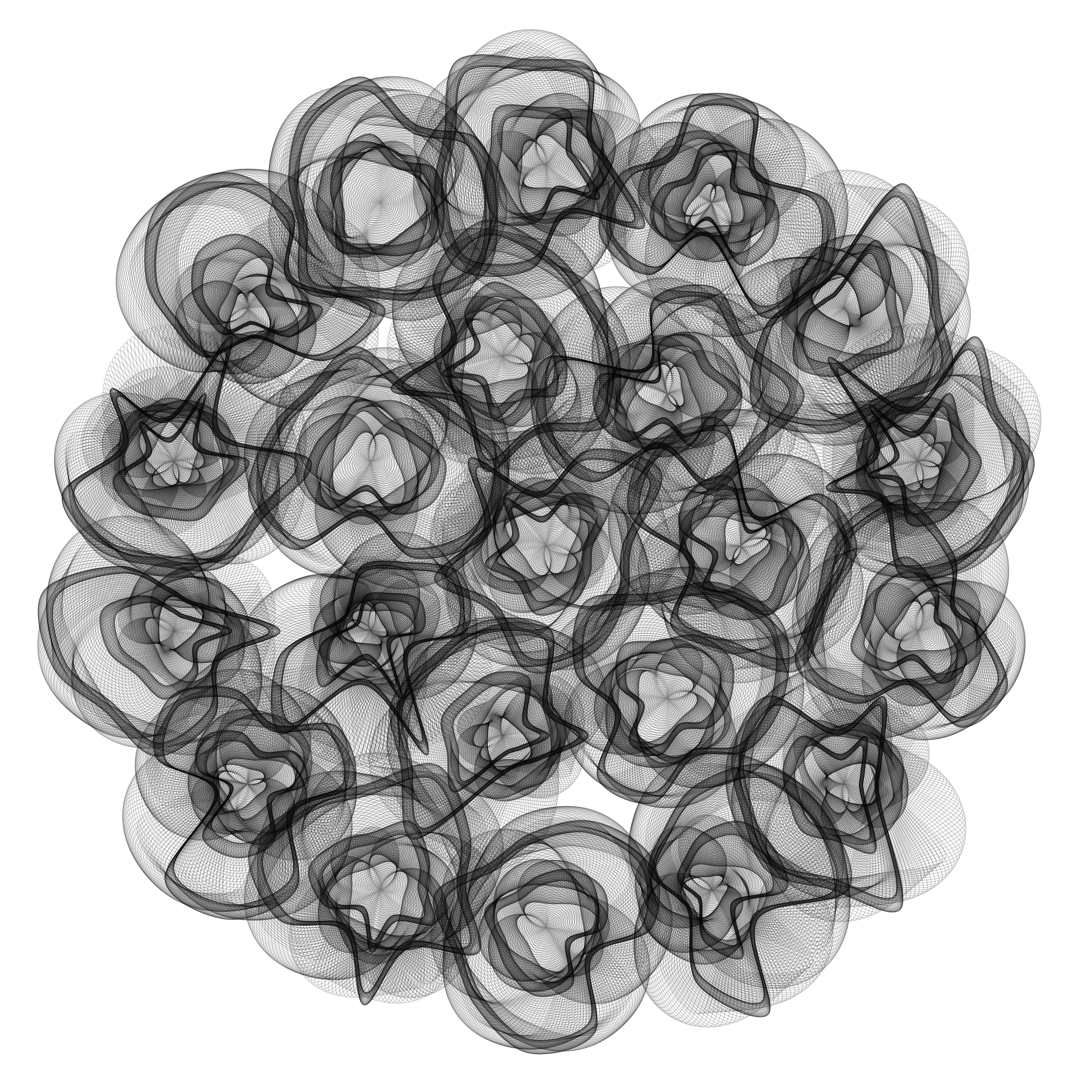 Art Blocks - Art Blocks v2 - Flowers #1203 - NFT # 116001203