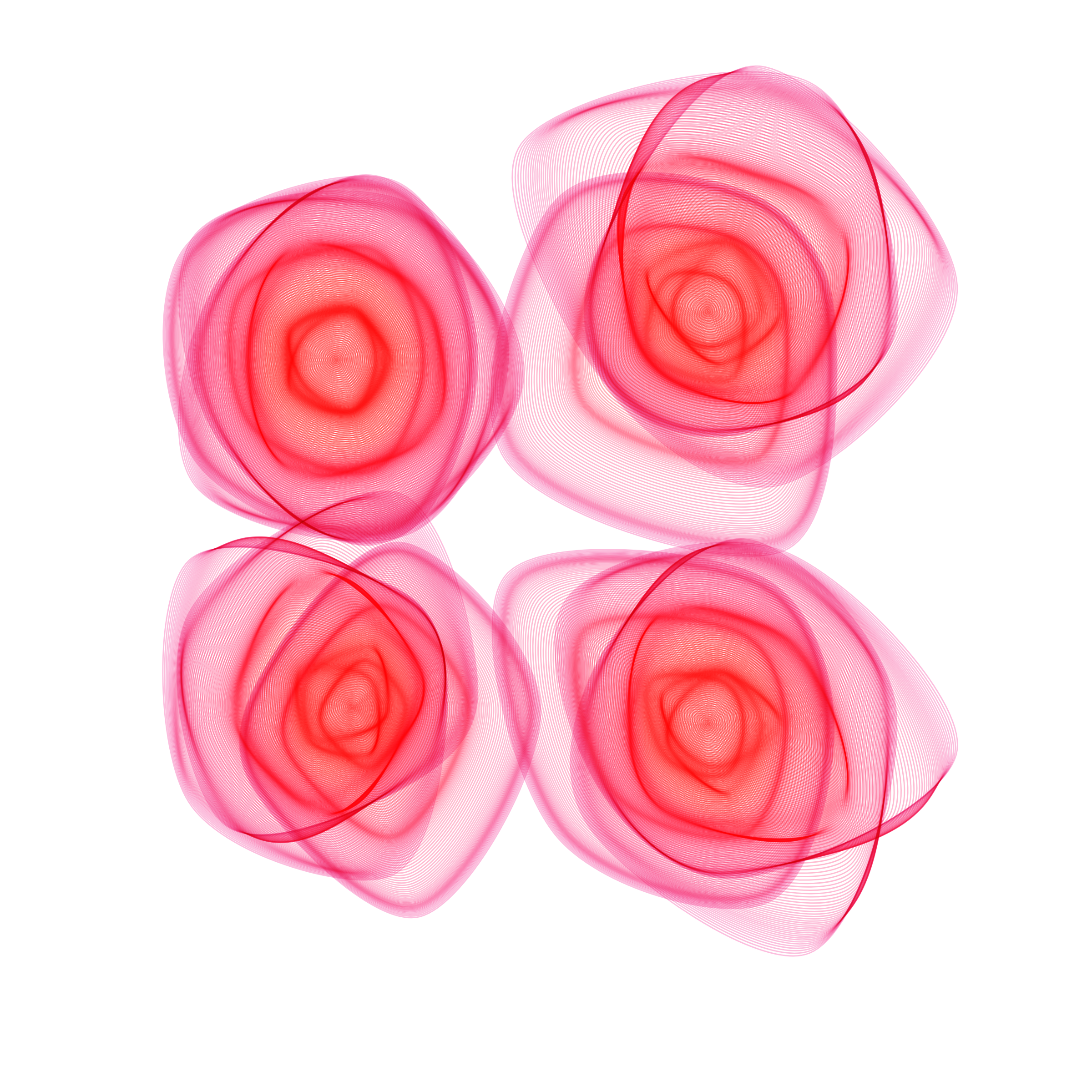 Art Blocks - Art Blocks v2 - Flowers #1204 - NFT # 116001204