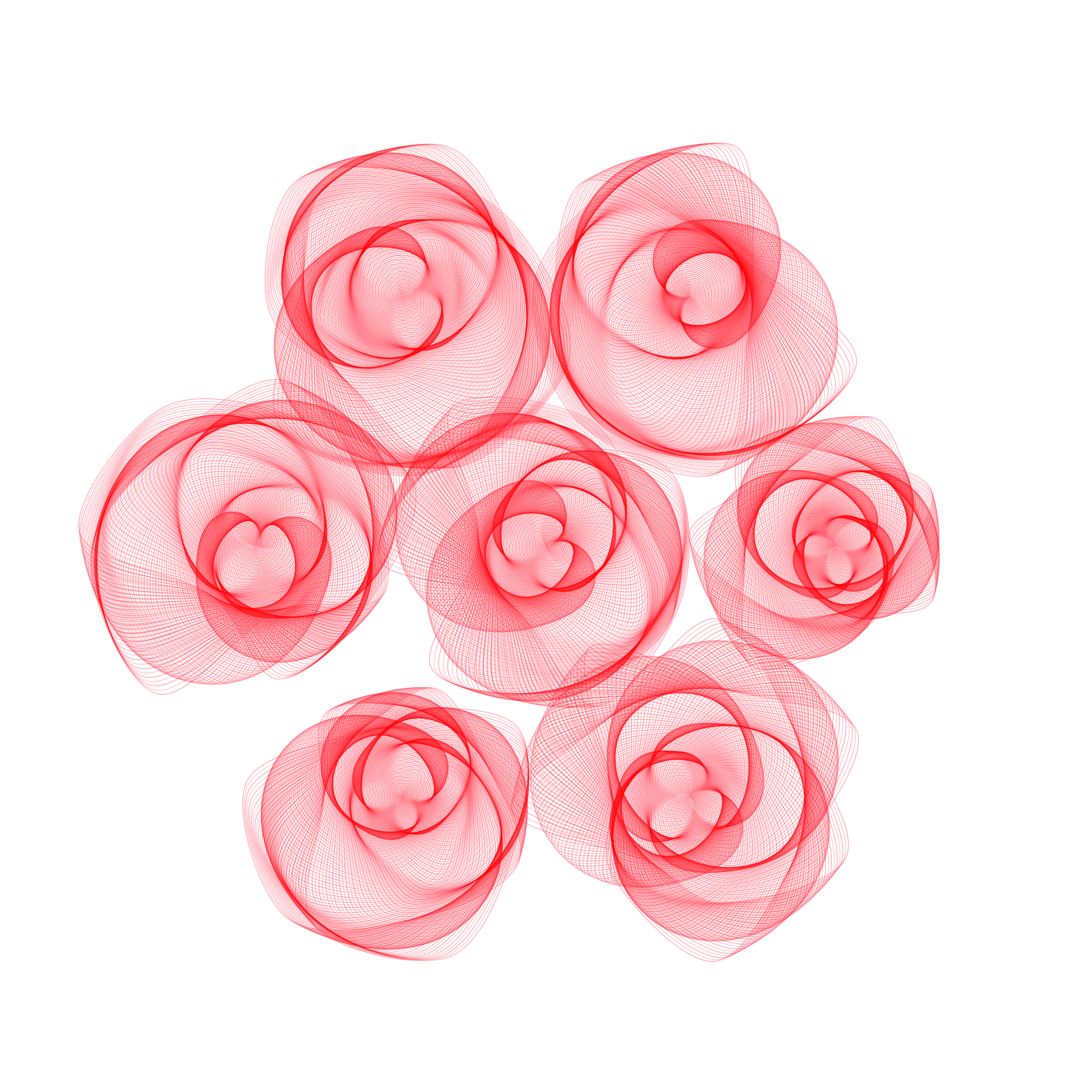 Art Blocks - Art Blocks v2 - Flowers #1205 - NFT # 116001205