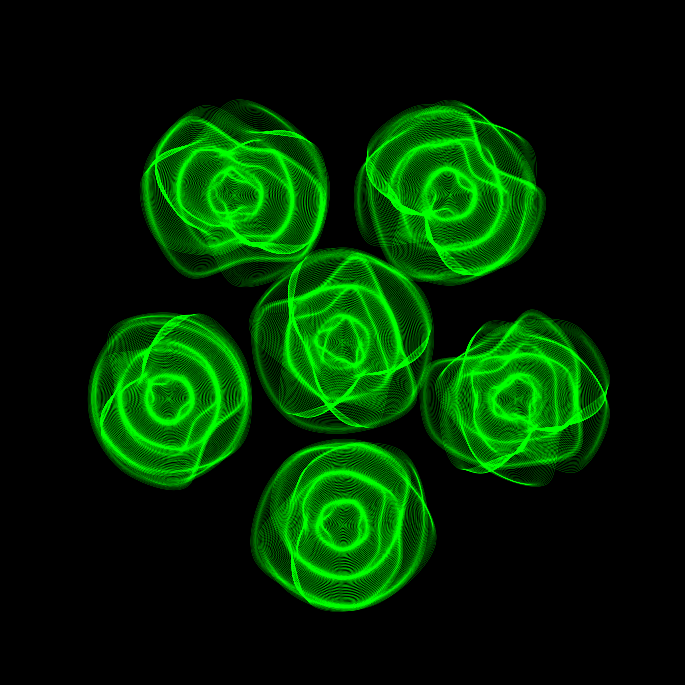 Art Blocks - Art Blocks v2 - Flowers #1209 - NFT # 116001209