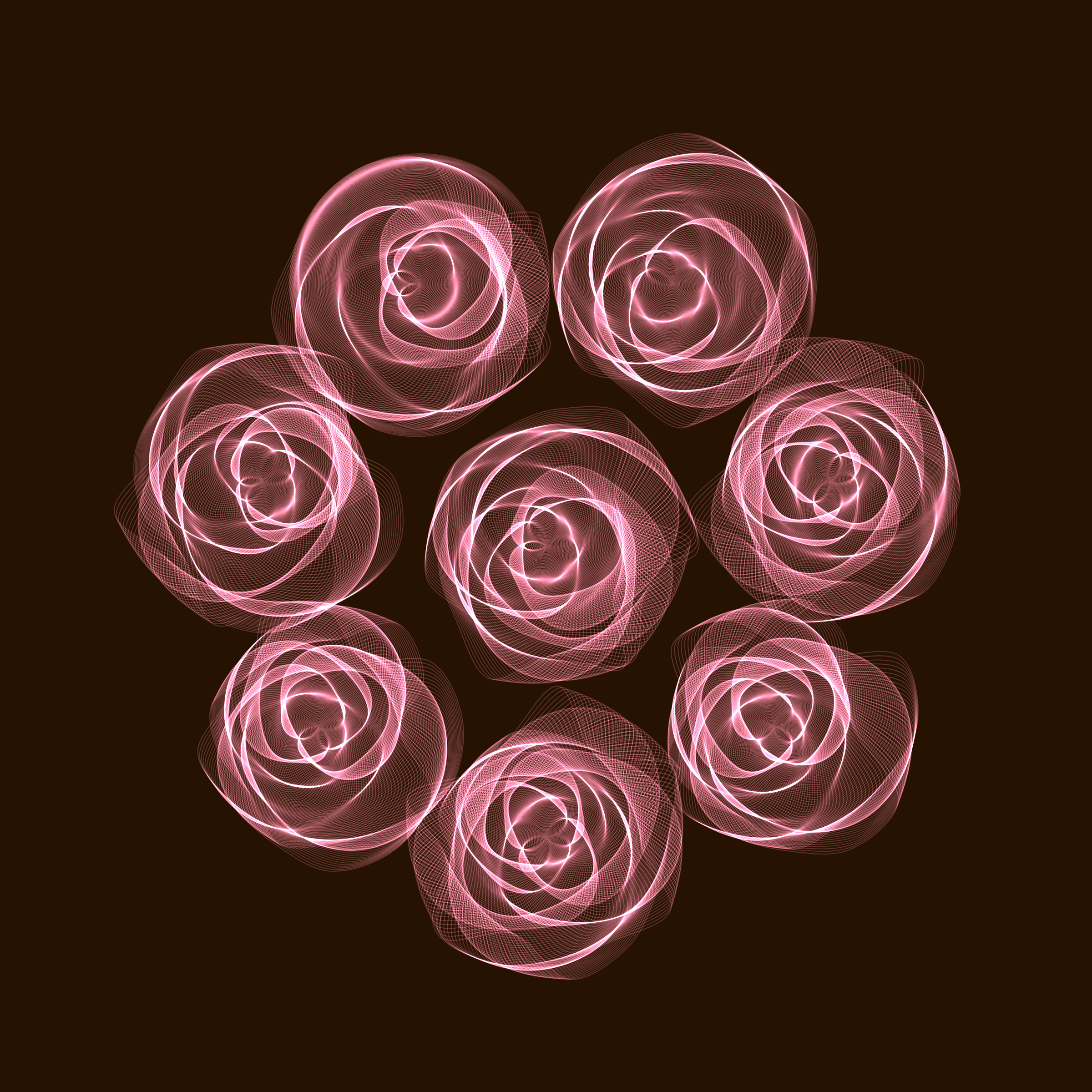 Art Blocks - Art Blocks v2 - Flowers #1212 - NFT # 116001212