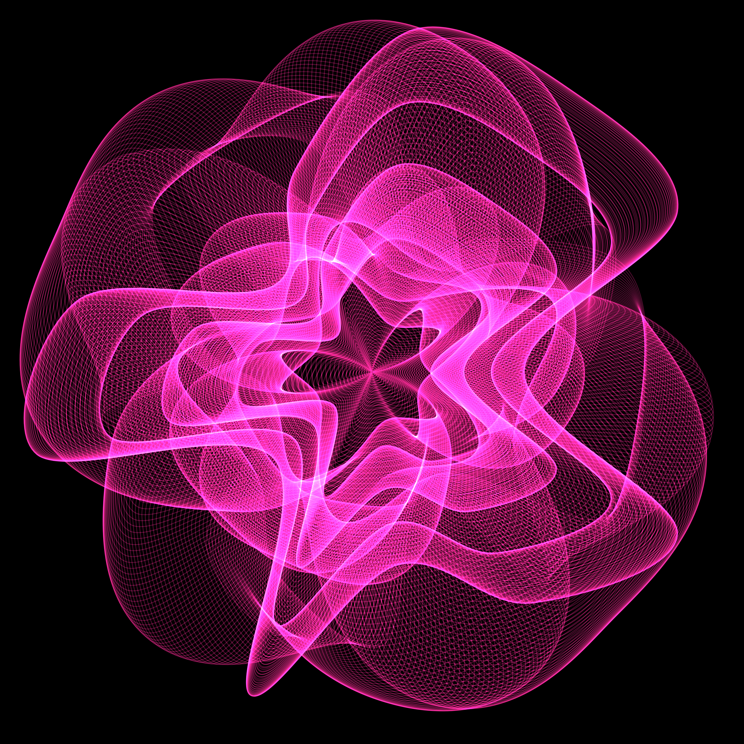 Art Blocks - Art Blocks v2 - Flowers #1215 - NFT # 116001215