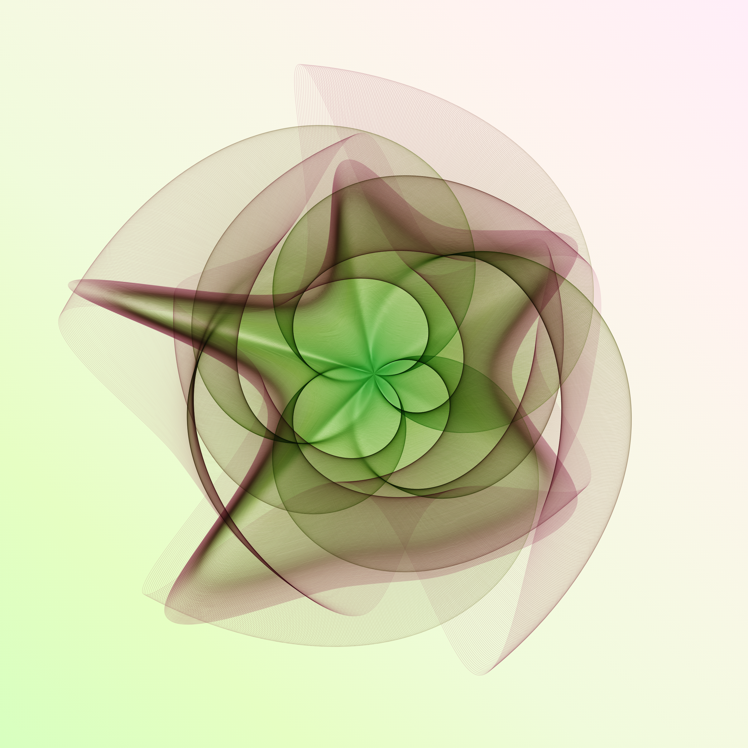 Art Blocks - Art Blocks v2 - Flowers #1216 - NFT # 116001216