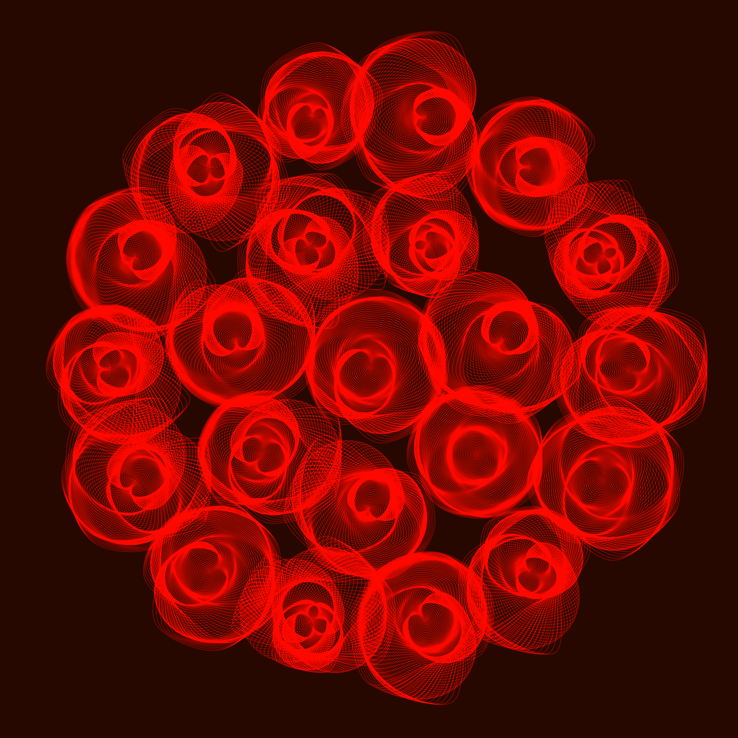 Art Blocks - Art Blocks v2 - Flowers #1217 - NFT # 116001217