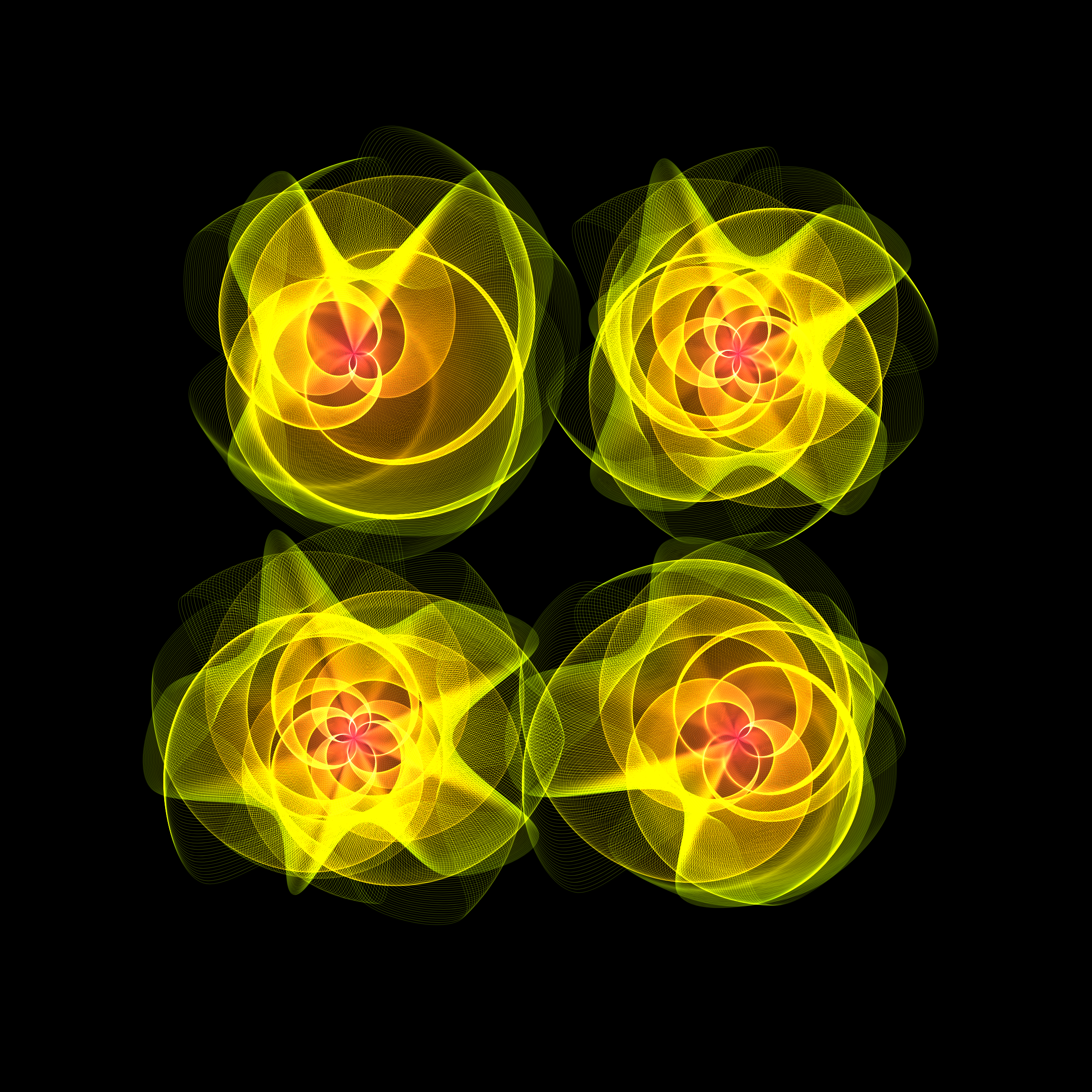 Art Blocks - Art Blocks v2 - Flowers #1218 - NFT # 116001218