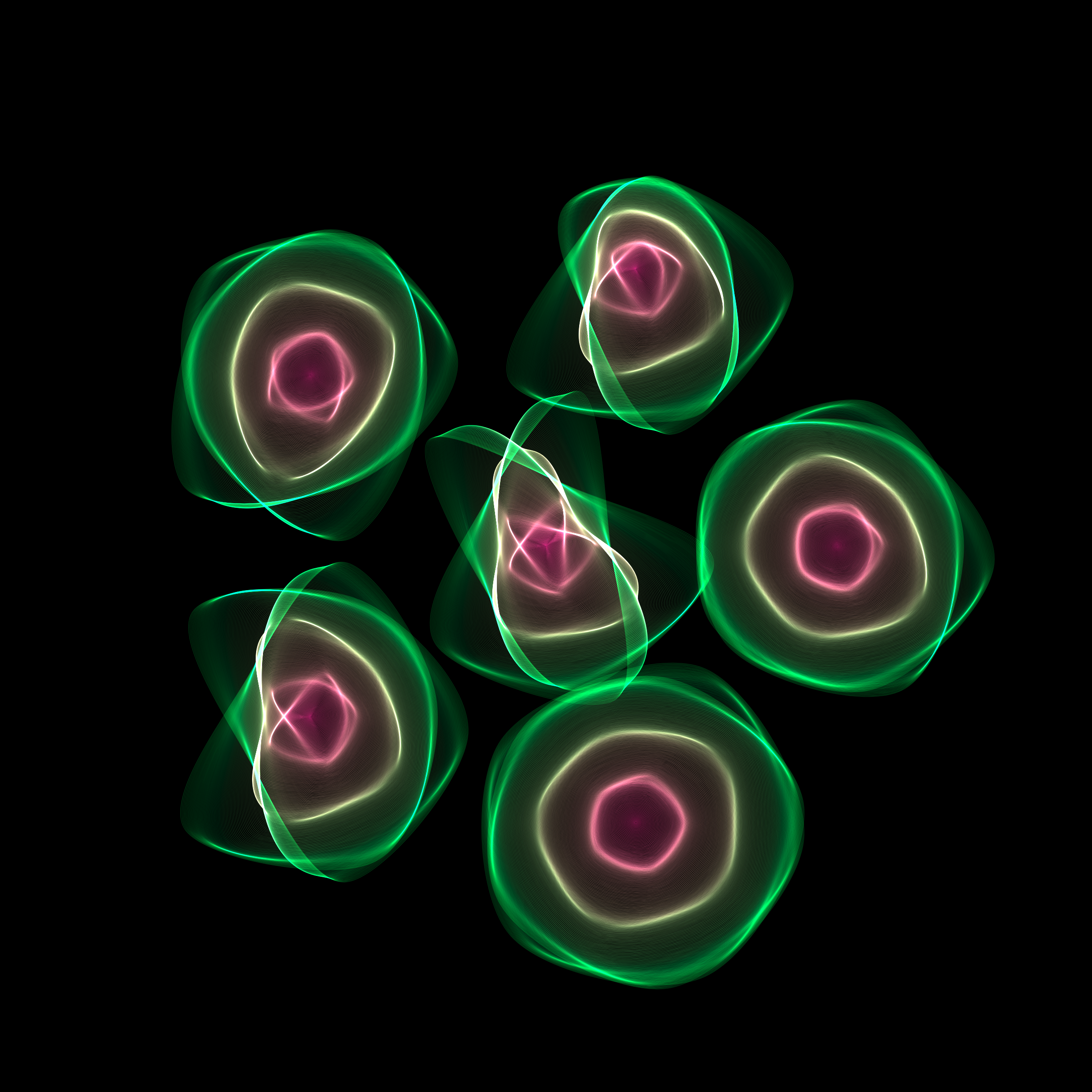 Art Blocks - Art Blocks v2 - Flowers #1223 - NFT # 116001223