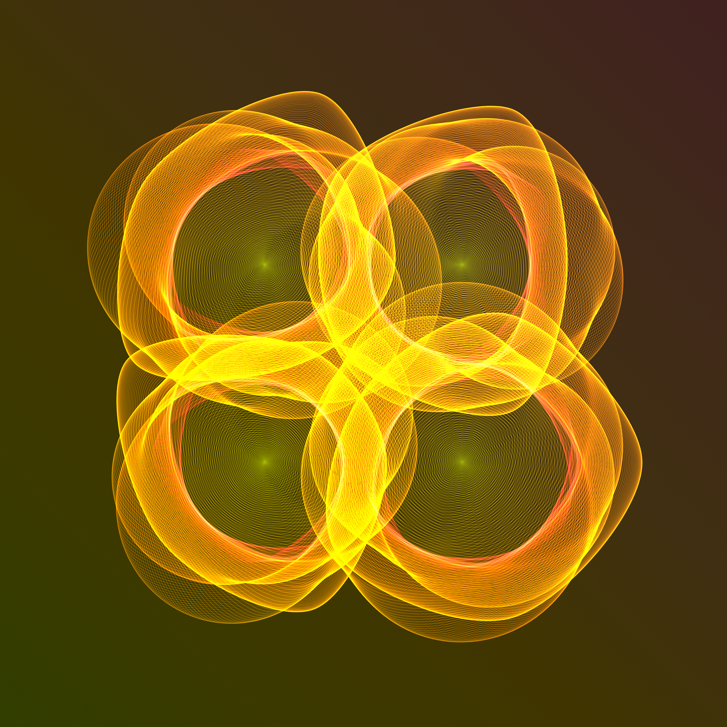 Art Blocks - Art Blocks v2 - Flowers #1224 - NFT # 116001224