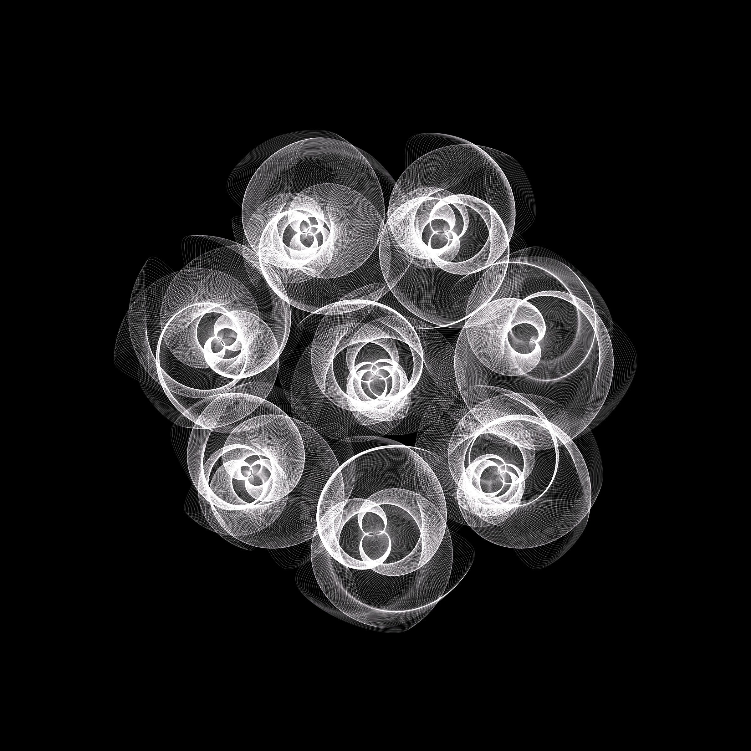 Art Blocks - Art Blocks v2 - Flowers #1228 - NFT # 116001228