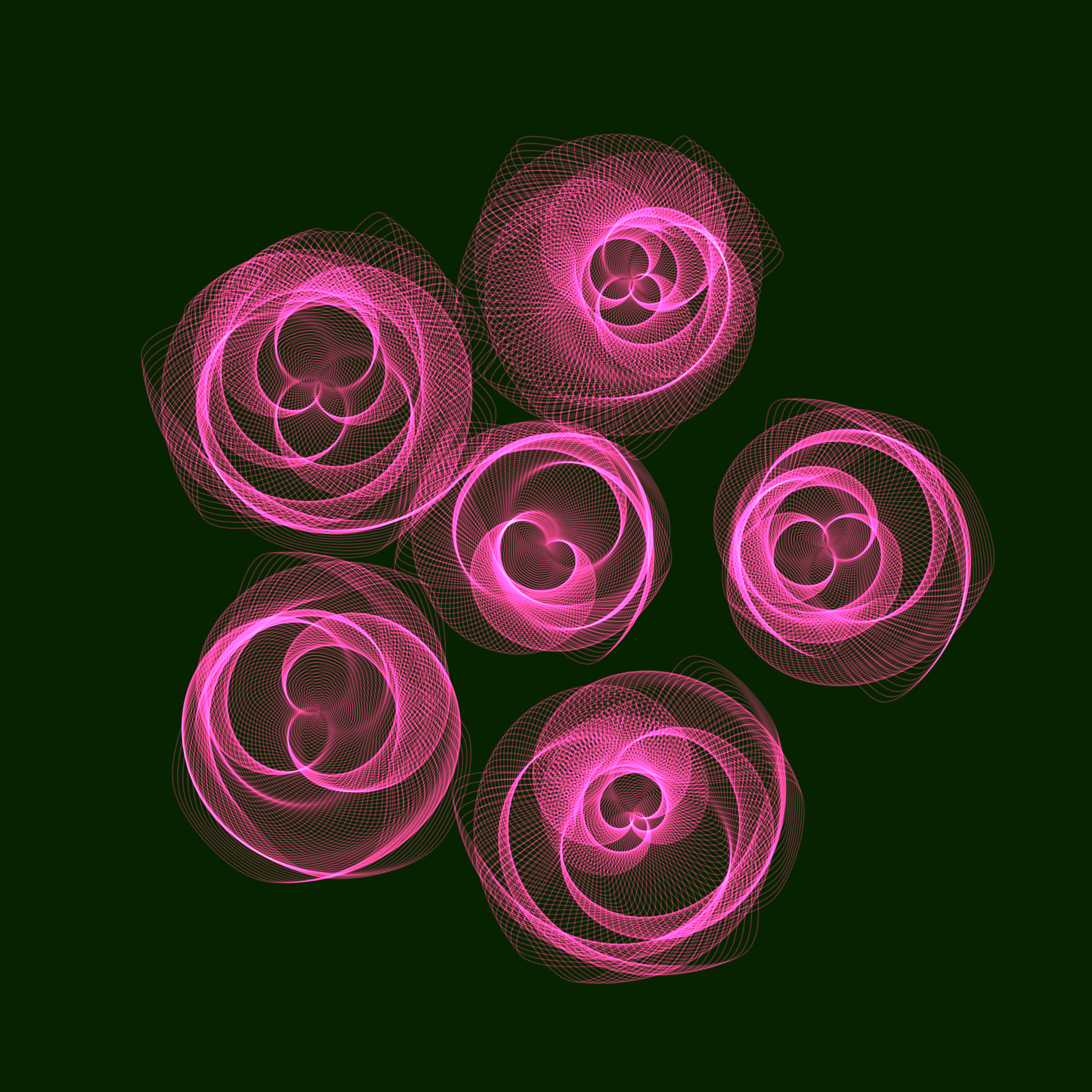 Art Blocks - Art Blocks v2 - Flowers #1229 - NFT # 116001229