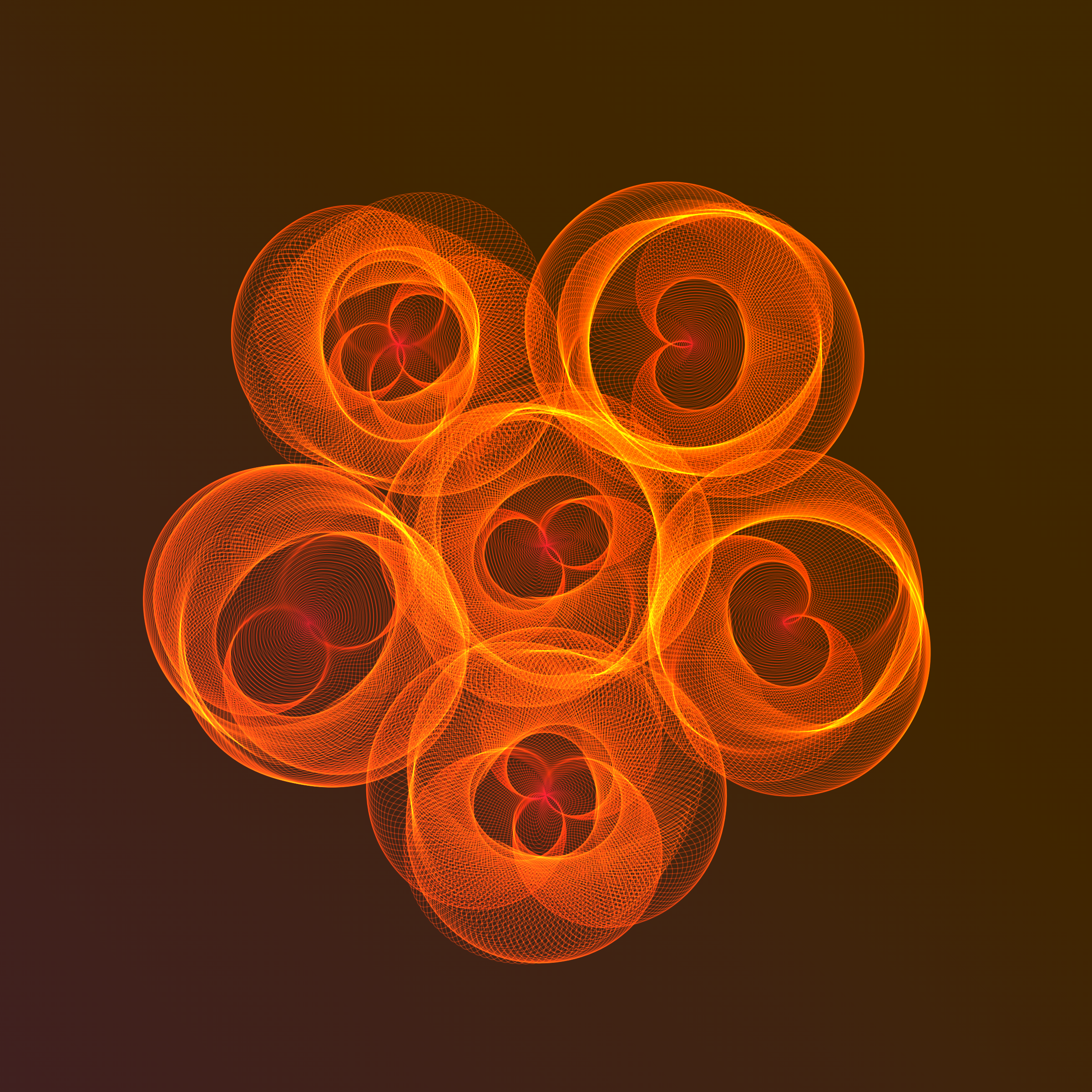 Art Blocks - Art Blocks v2 - Flowers #1239 - NFT # 116001239