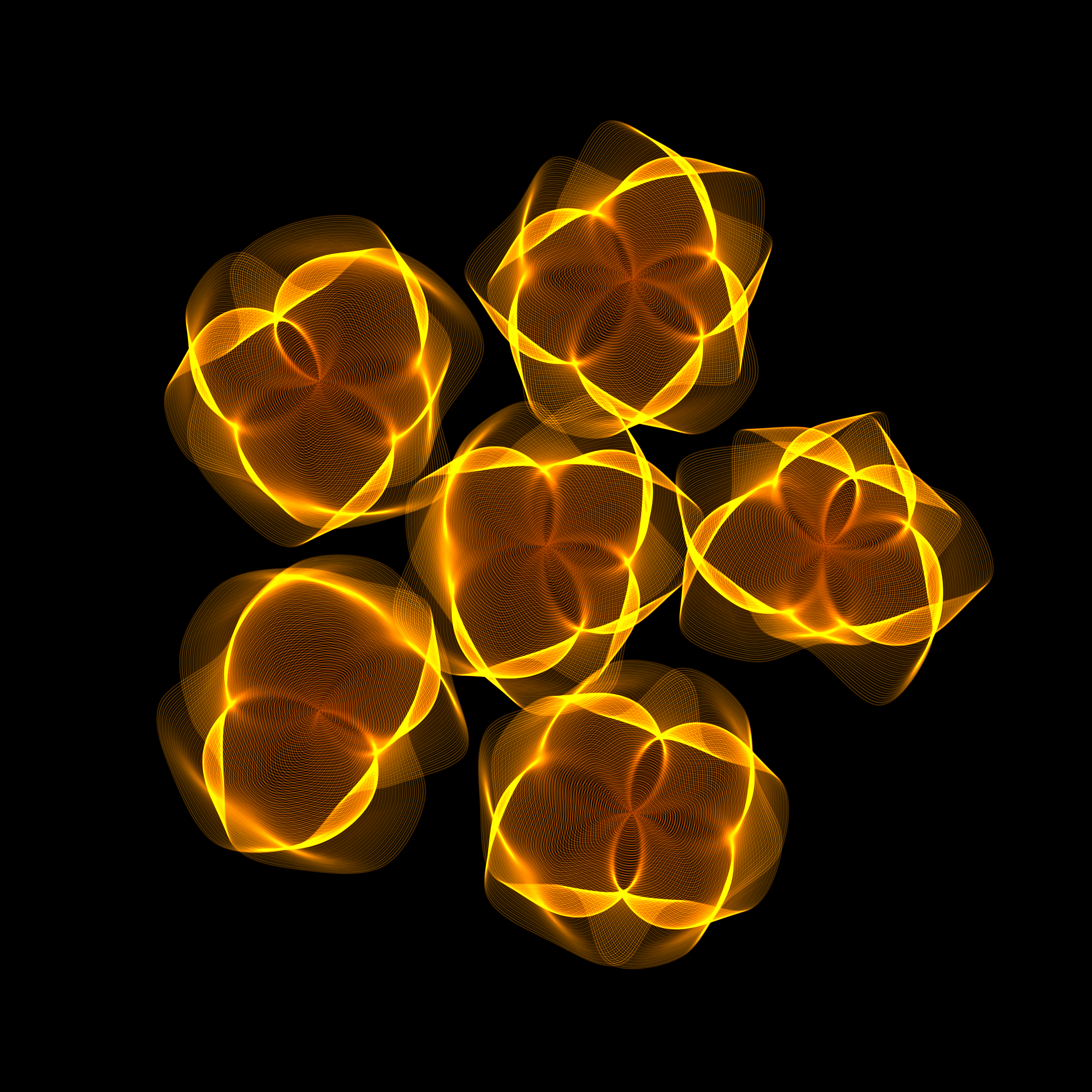 Art Blocks - Art Blocks v2 - Flowers #1240 - NFT # 116001240