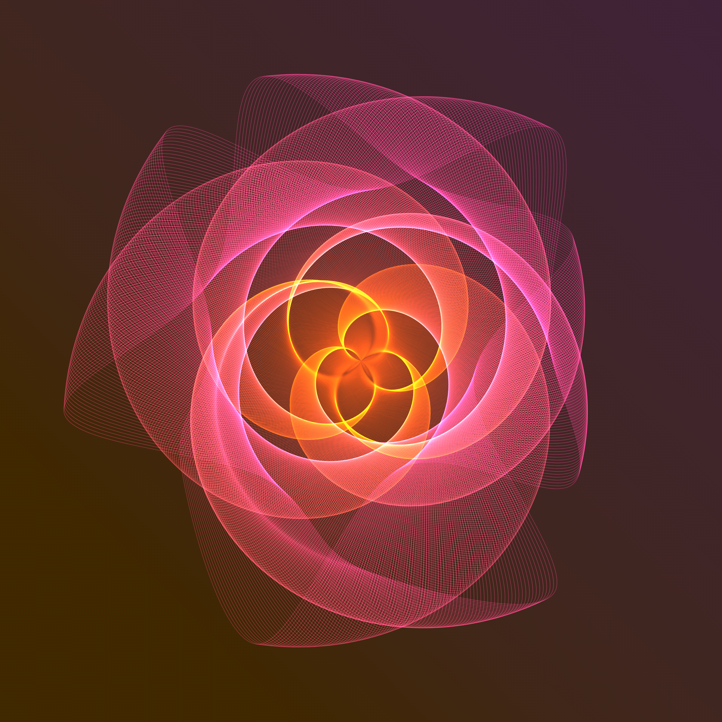 Art Blocks - Art Blocks v2 - Flowers #1246 - NFT # 116001246