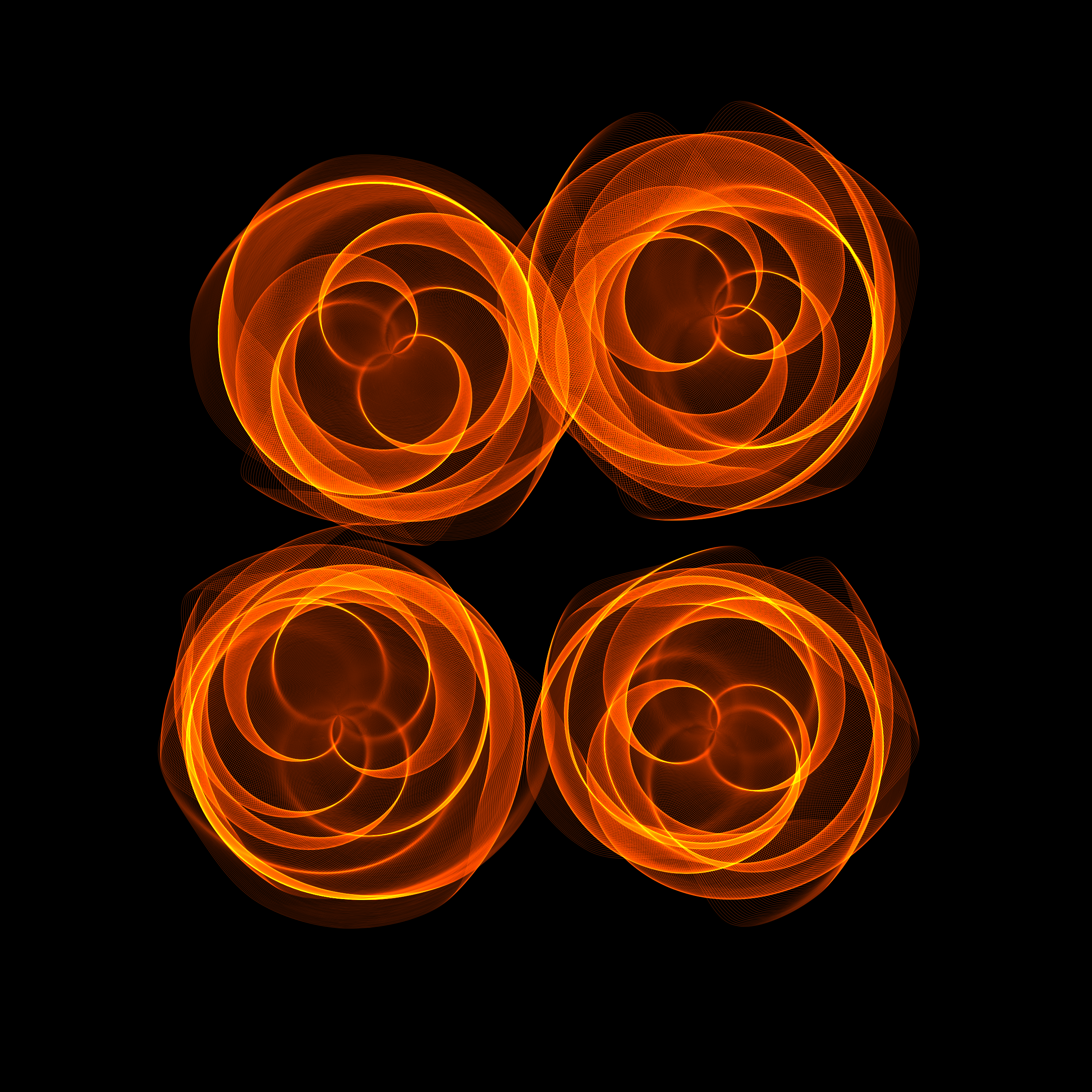 Art Blocks - Art Blocks v2 - Flowers #1254 - NFT # 116001254