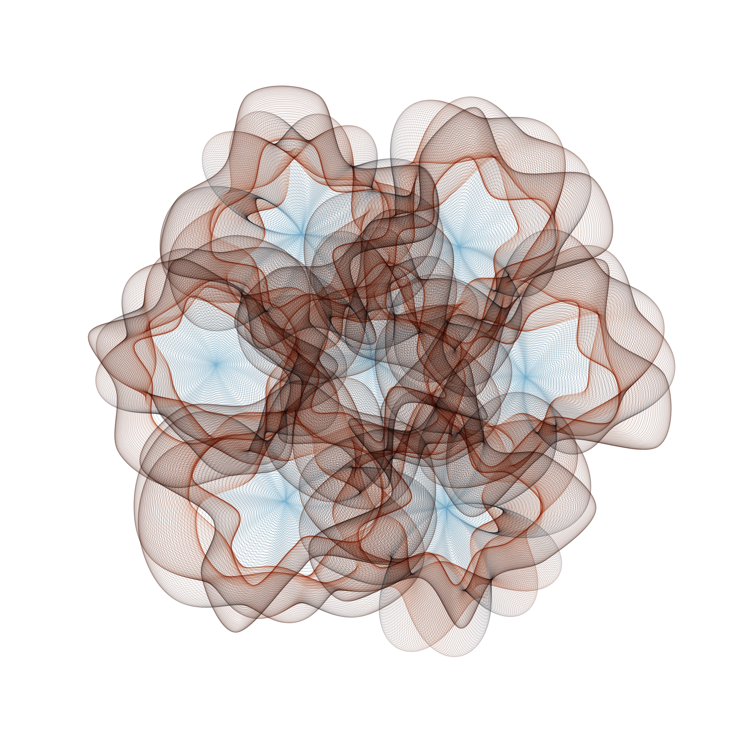 Art Blocks - Art Blocks v2 - Flowers #1261 - NFT # 116001261