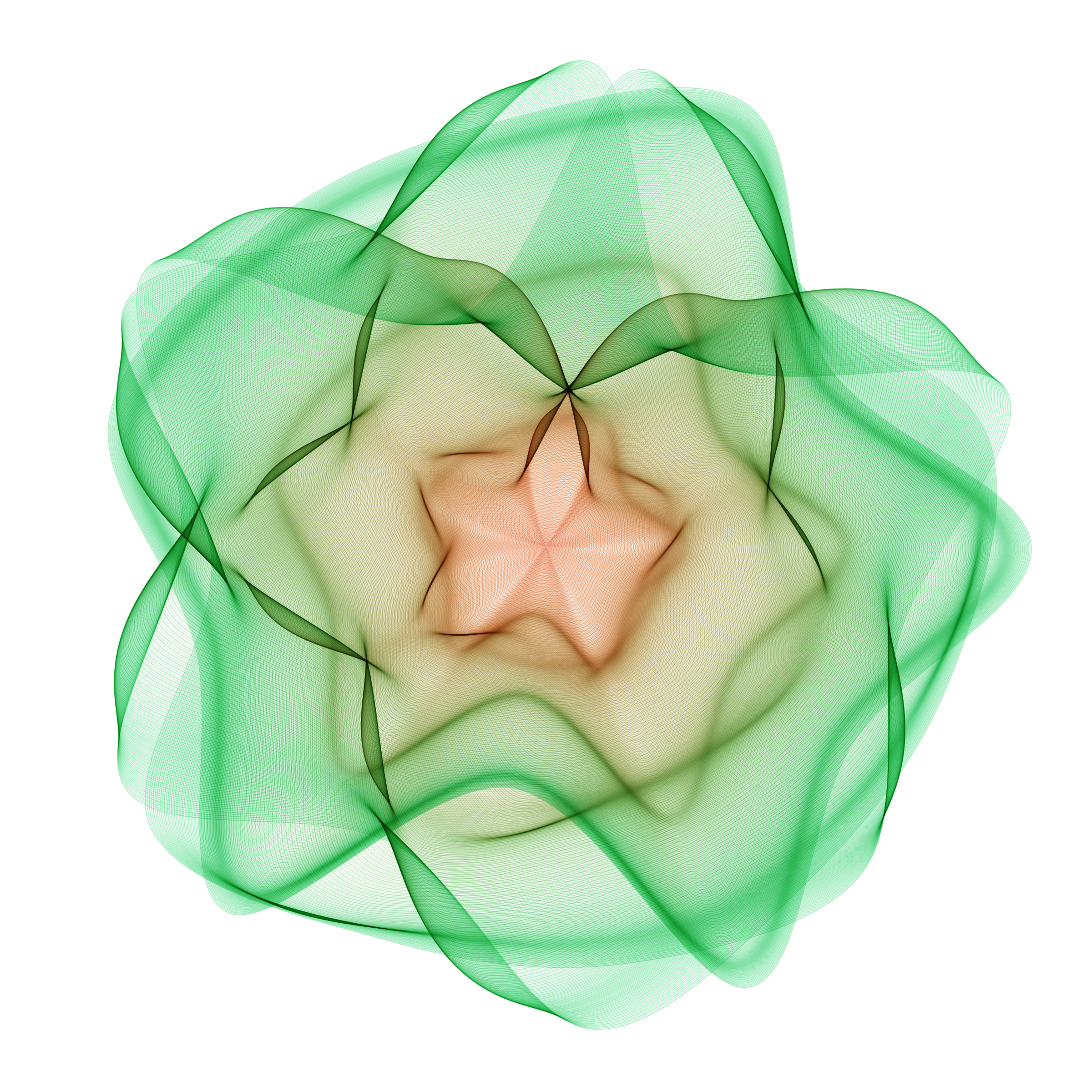 Art Blocks - Art Blocks v2 - Flowers #1263 - NFT # 116001263