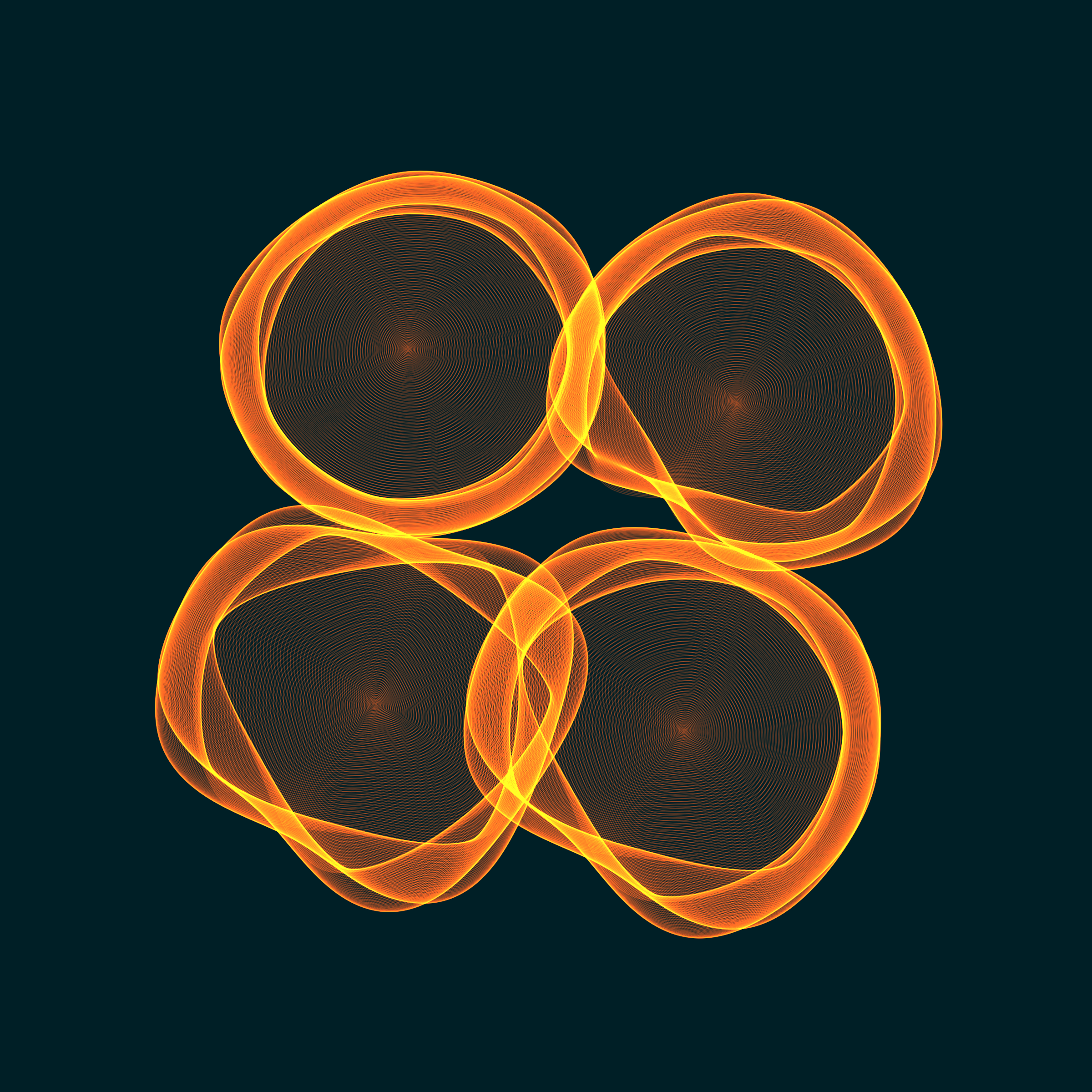 Art Blocks - Art Blocks v2 - Flowers #1264 - NFT # 116001264