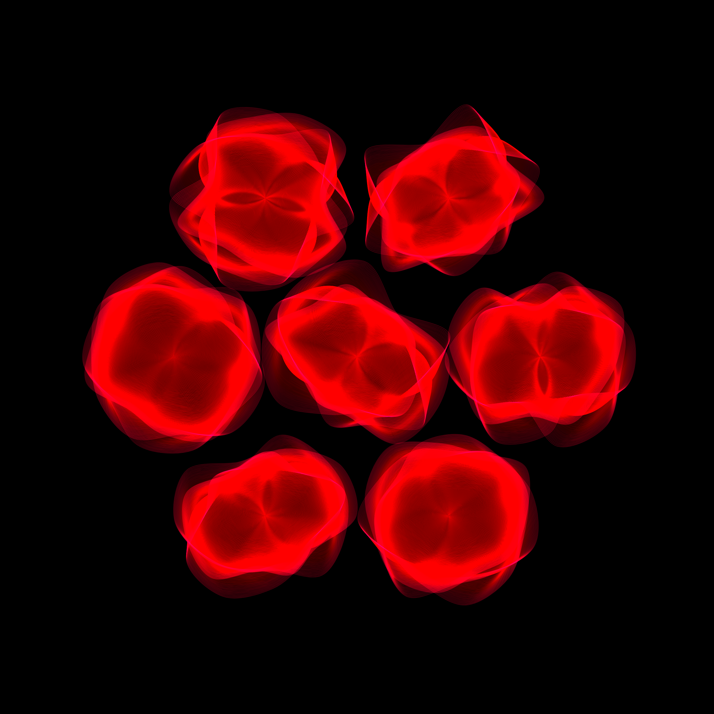 Art Blocks - Art Blocks v2 - Flowers #1267 - NFT # 116001267