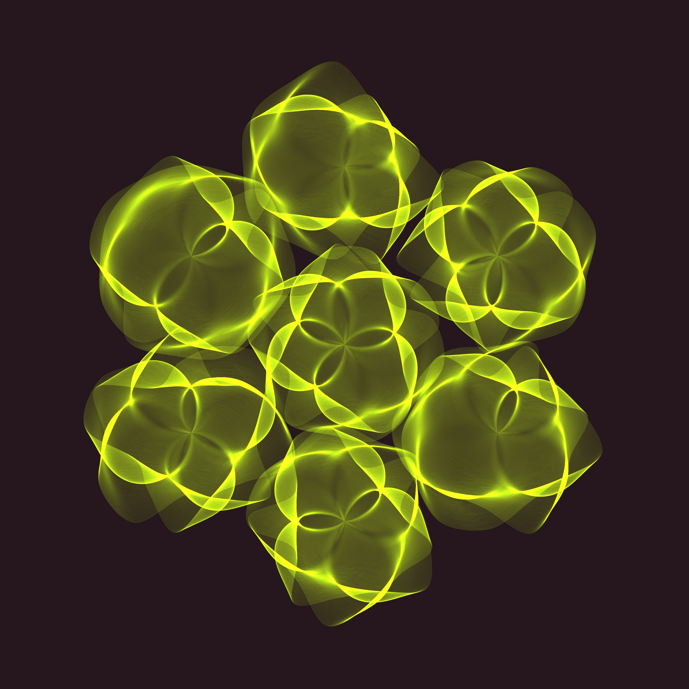 Art Blocks - Art Blocks v2 - Flowers #1268 - NFT # 116001268