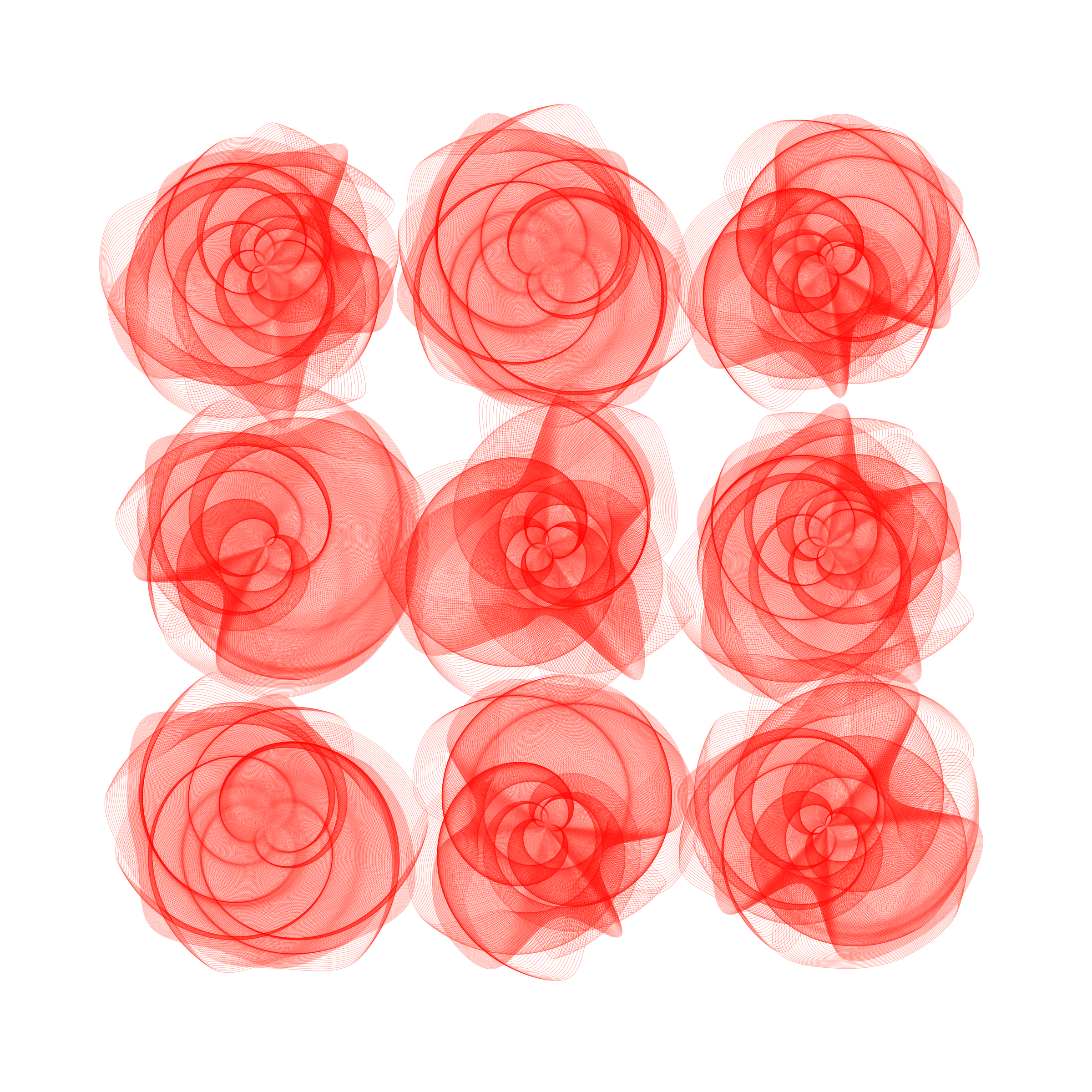 Art Blocks - Art Blocks v2 - Flowers #1272 - NFT # 116001272