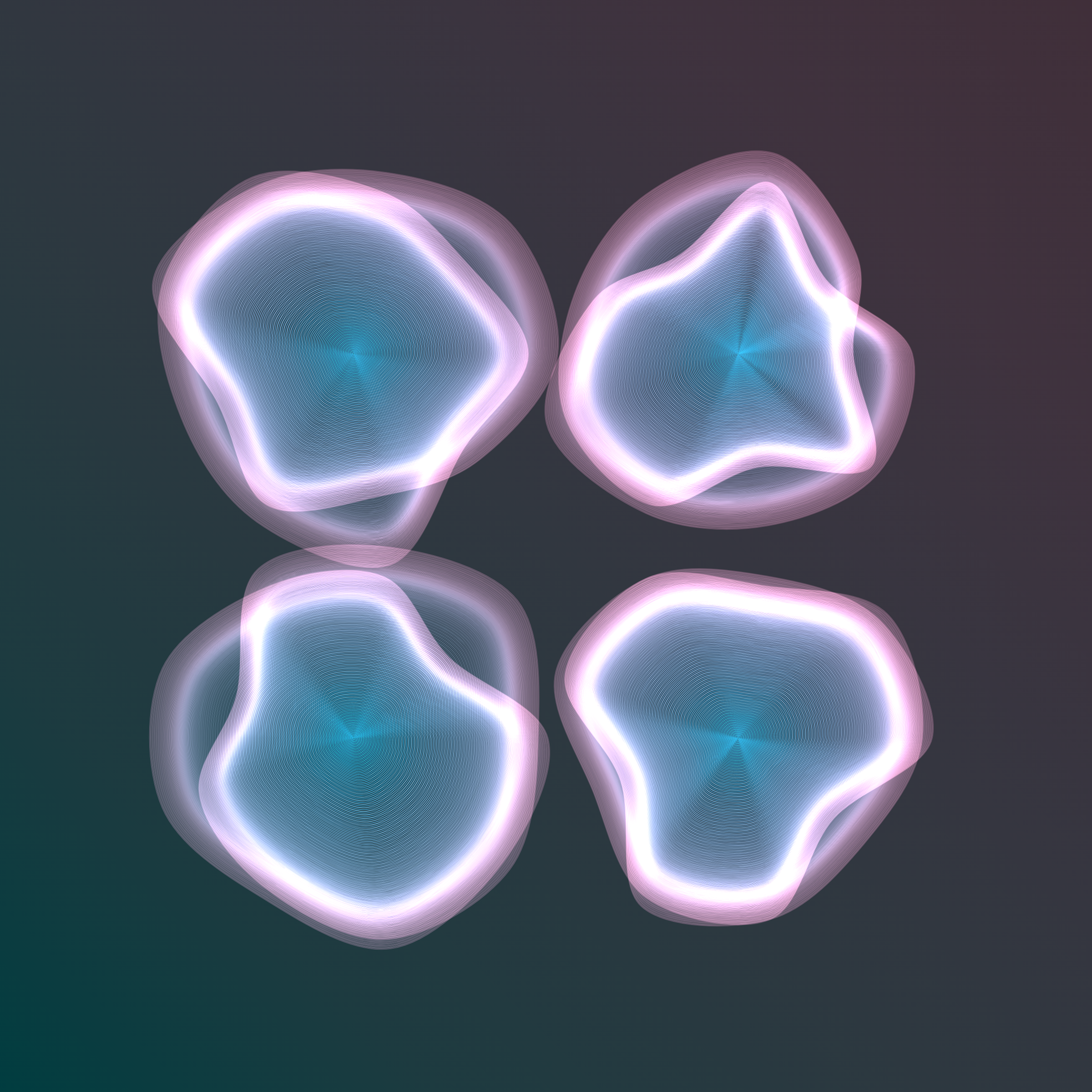 Art Blocks - Art Blocks v2 - Flowers #1277 - NFT # 116001277