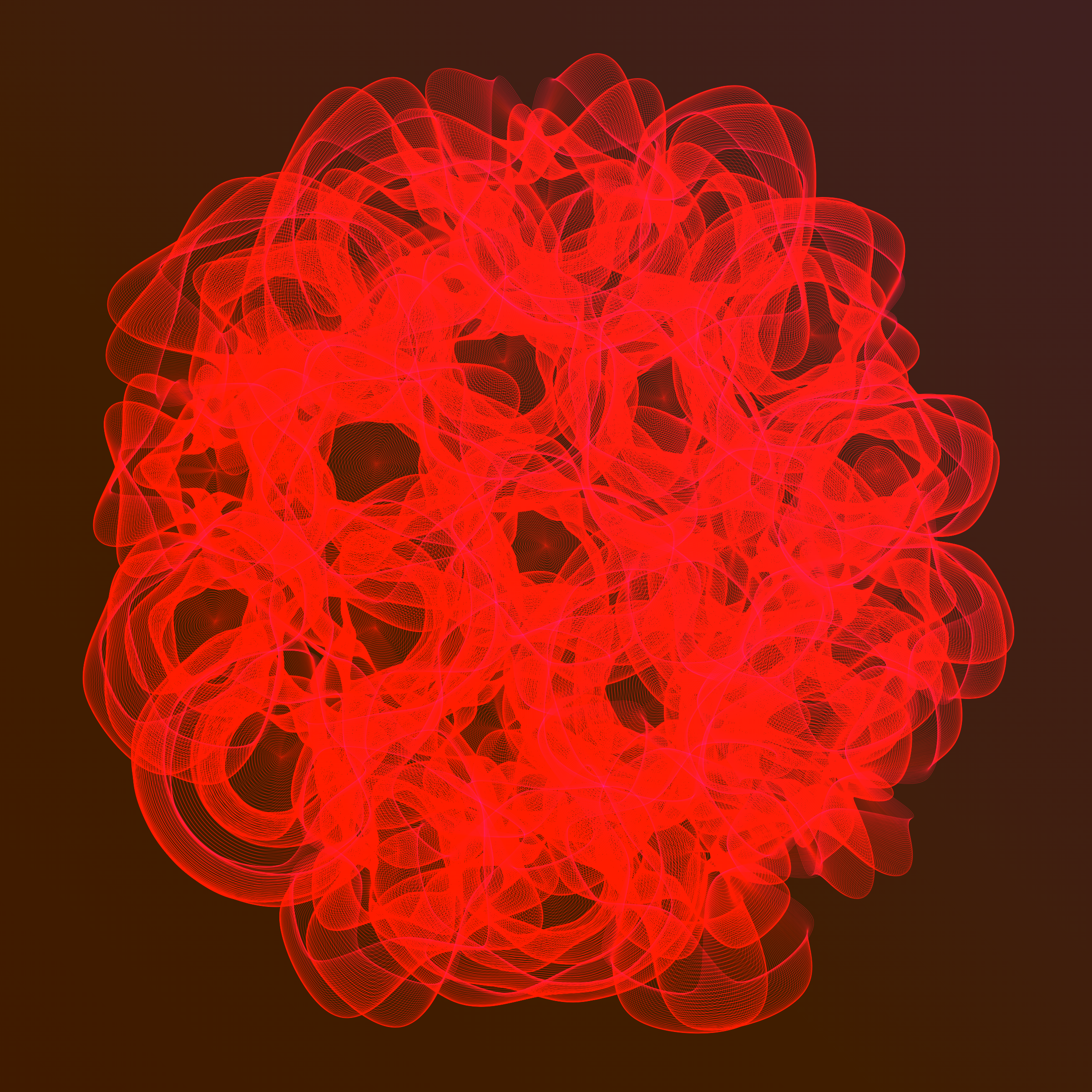 Art Blocks - Art Blocks v2 - Flowers #1283 - NFT # 116001283