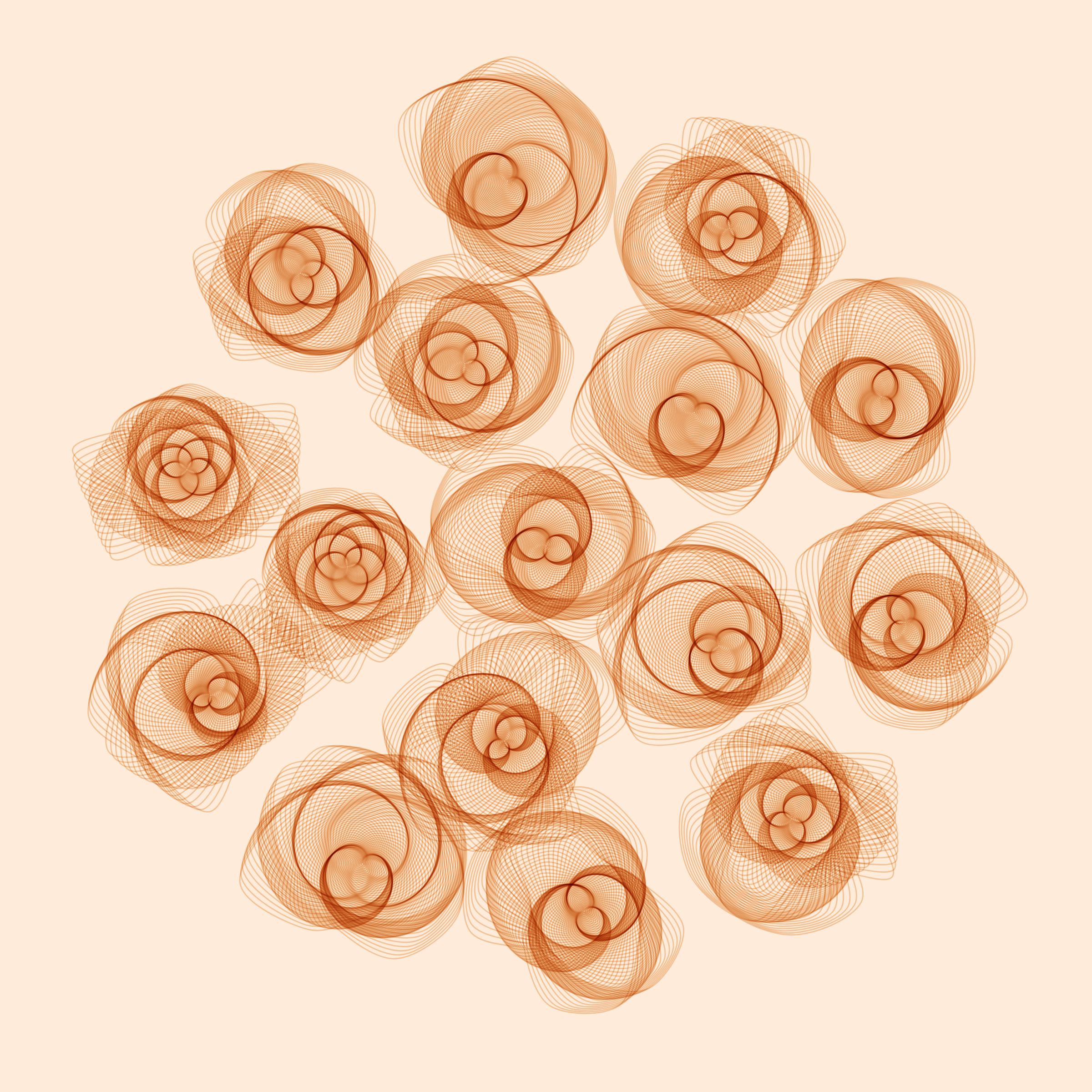 Art Blocks - Art Blocks v2 - Flowers #1290 - NFT # 116001290