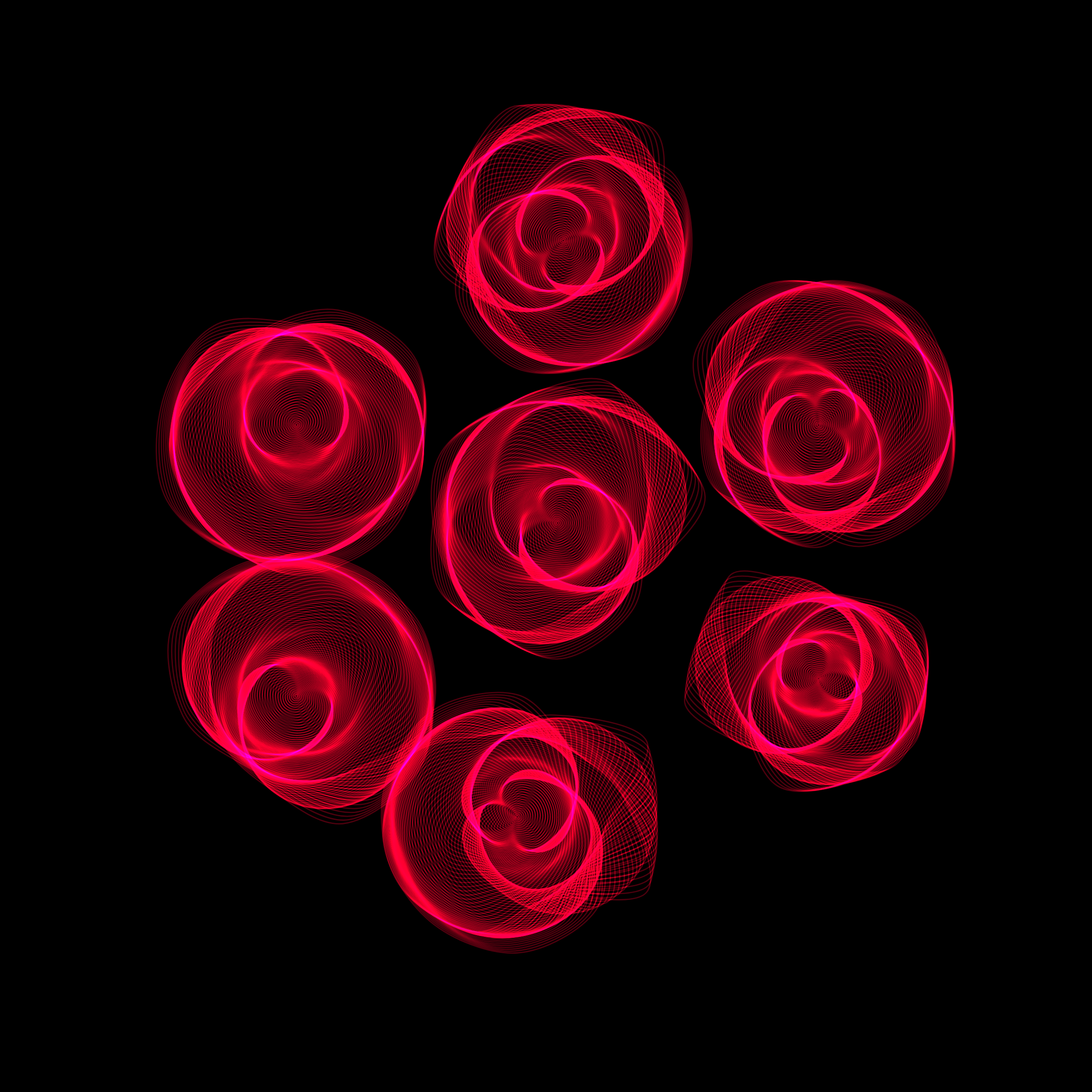 Art Blocks - Art Blocks v2 - Flowers #1294 - NFT # 116001294