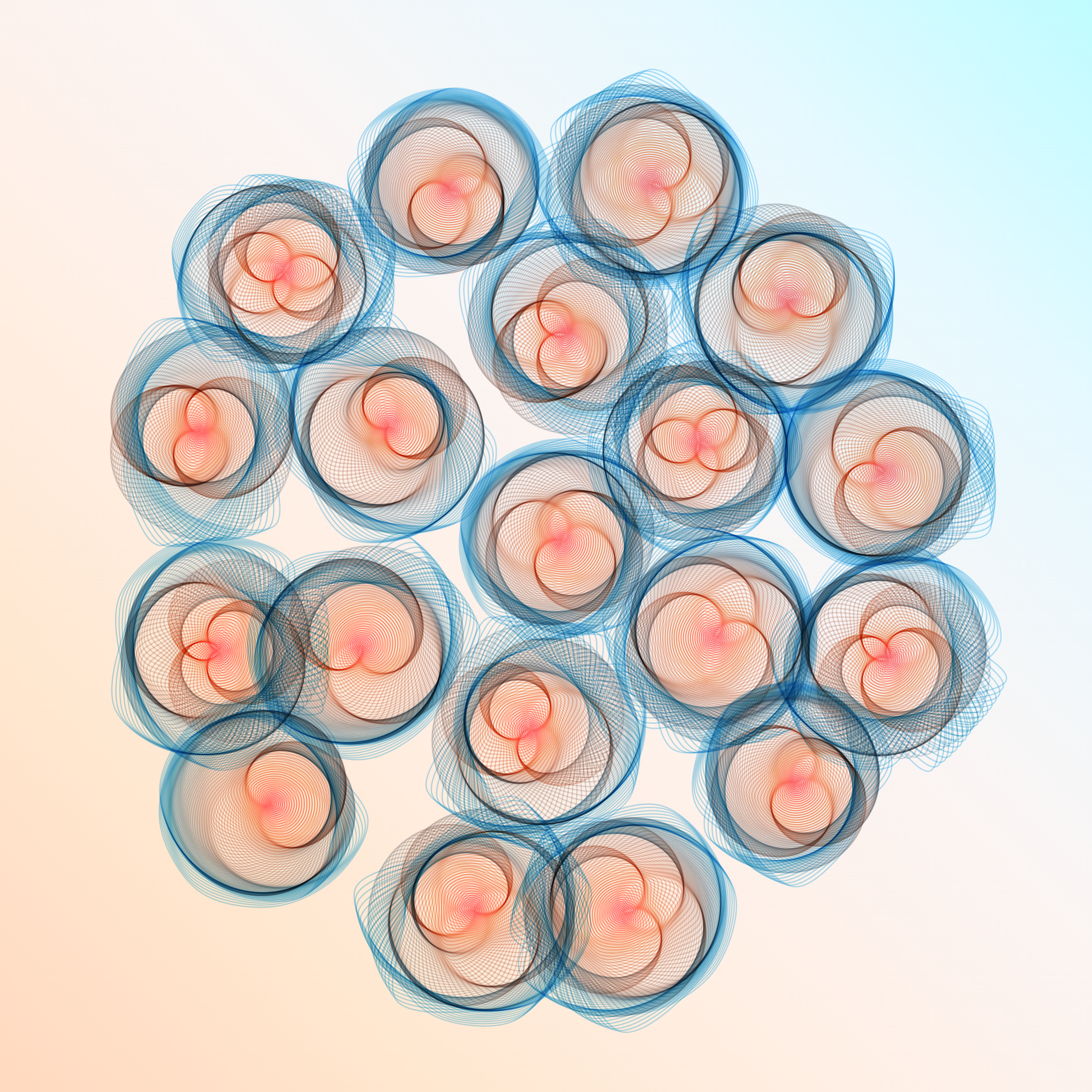 Art Blocks - Art Blocks v2 - Flowers #1295 - NFT # 116001295