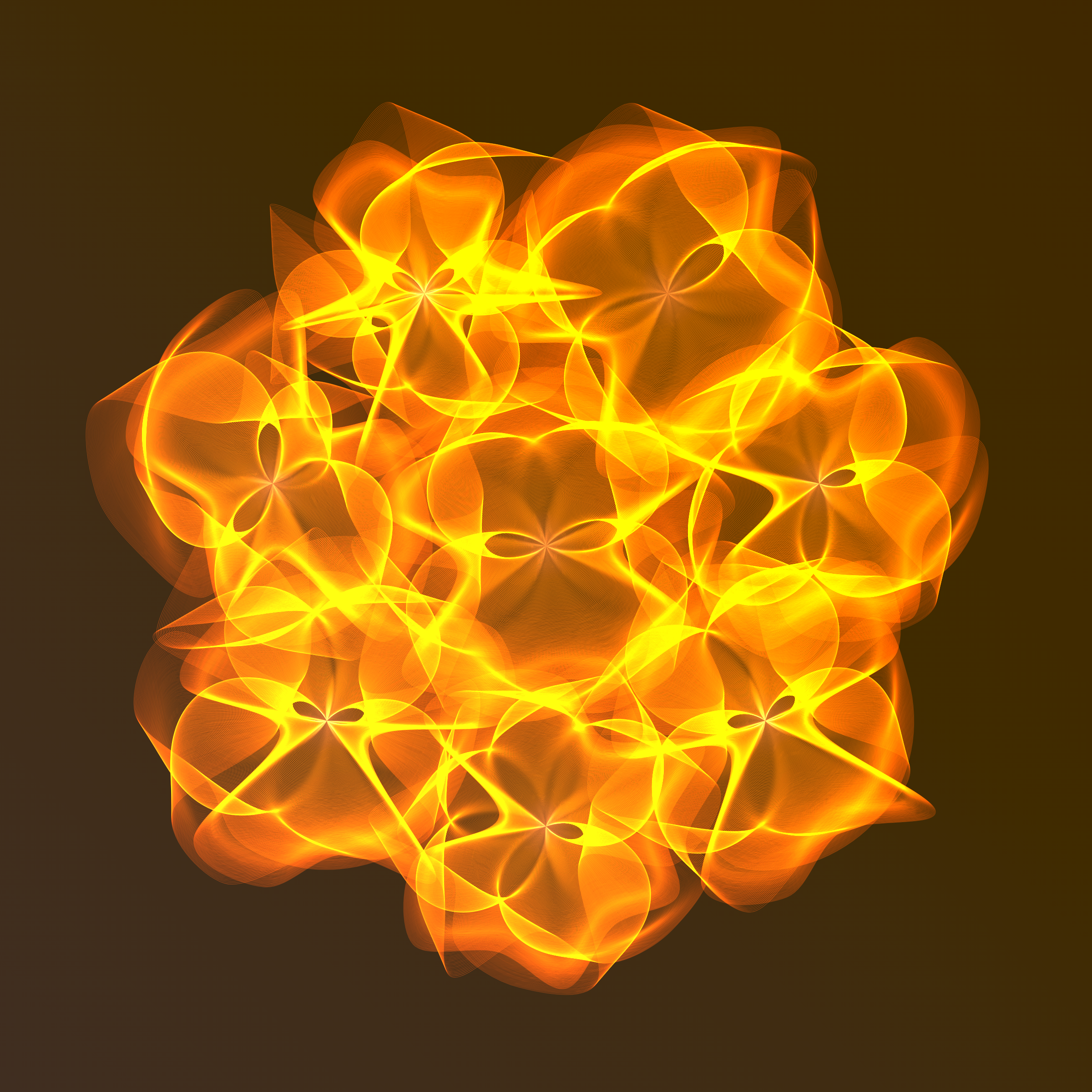 Art Blocks - Art Blocks v2 - Flowers #1296 - NFT # 116001296