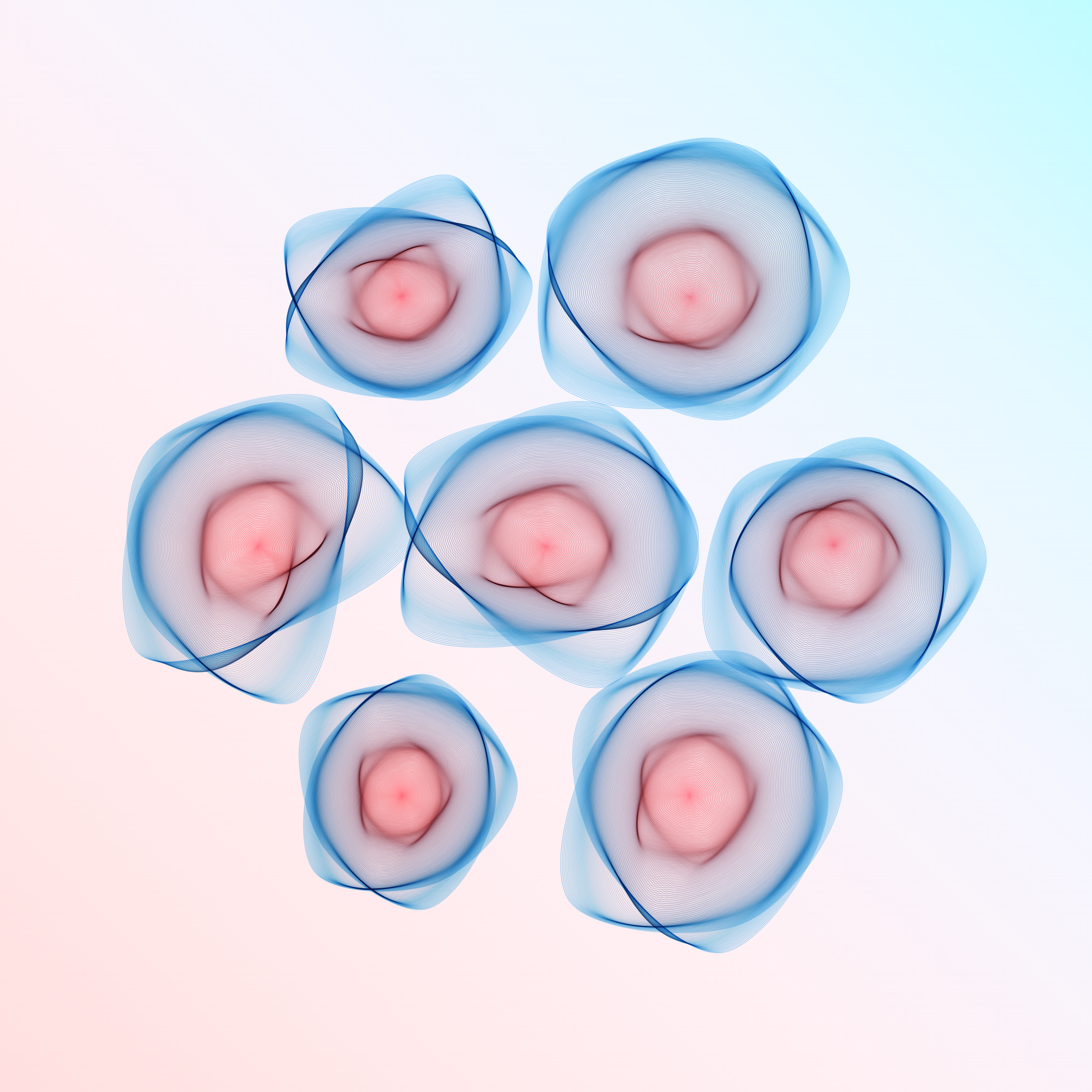 Art Blocks - Art Blocks v2 - Flowers #1297 - NFT # 116001297