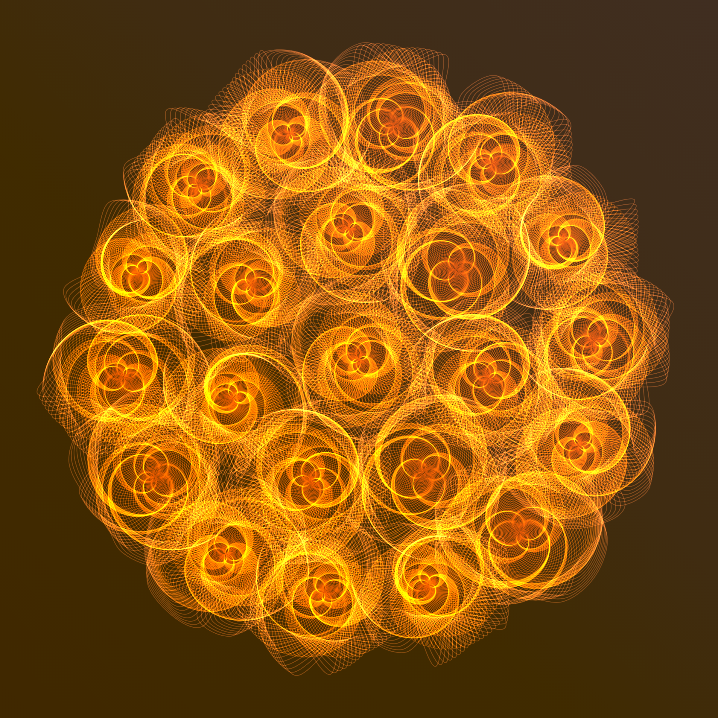 Art Blocks - Art Blocks v2 - Flowers #1309 - NFT # 116001309