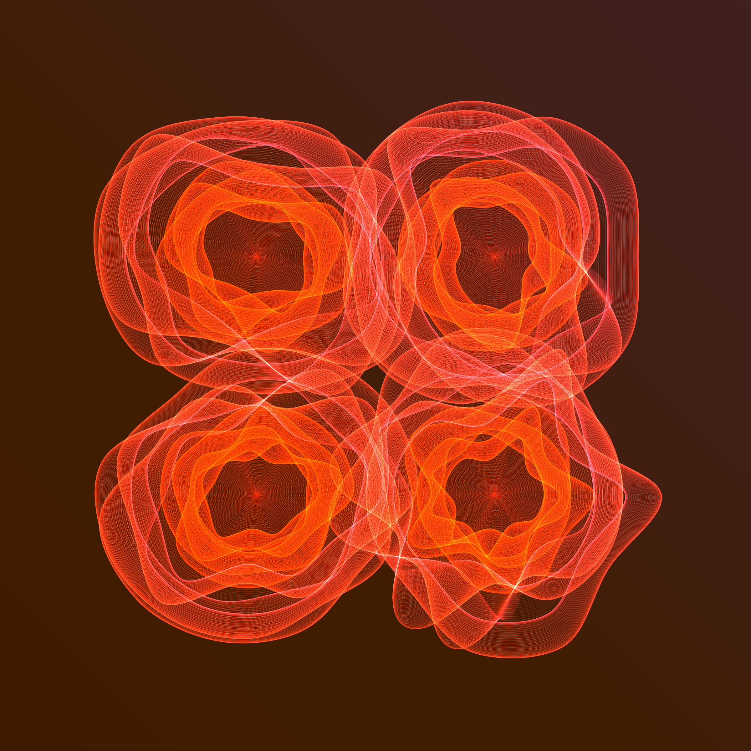 Art Blocks - Art Blocks v2 - Flowers #1312 - NFT # 116001312